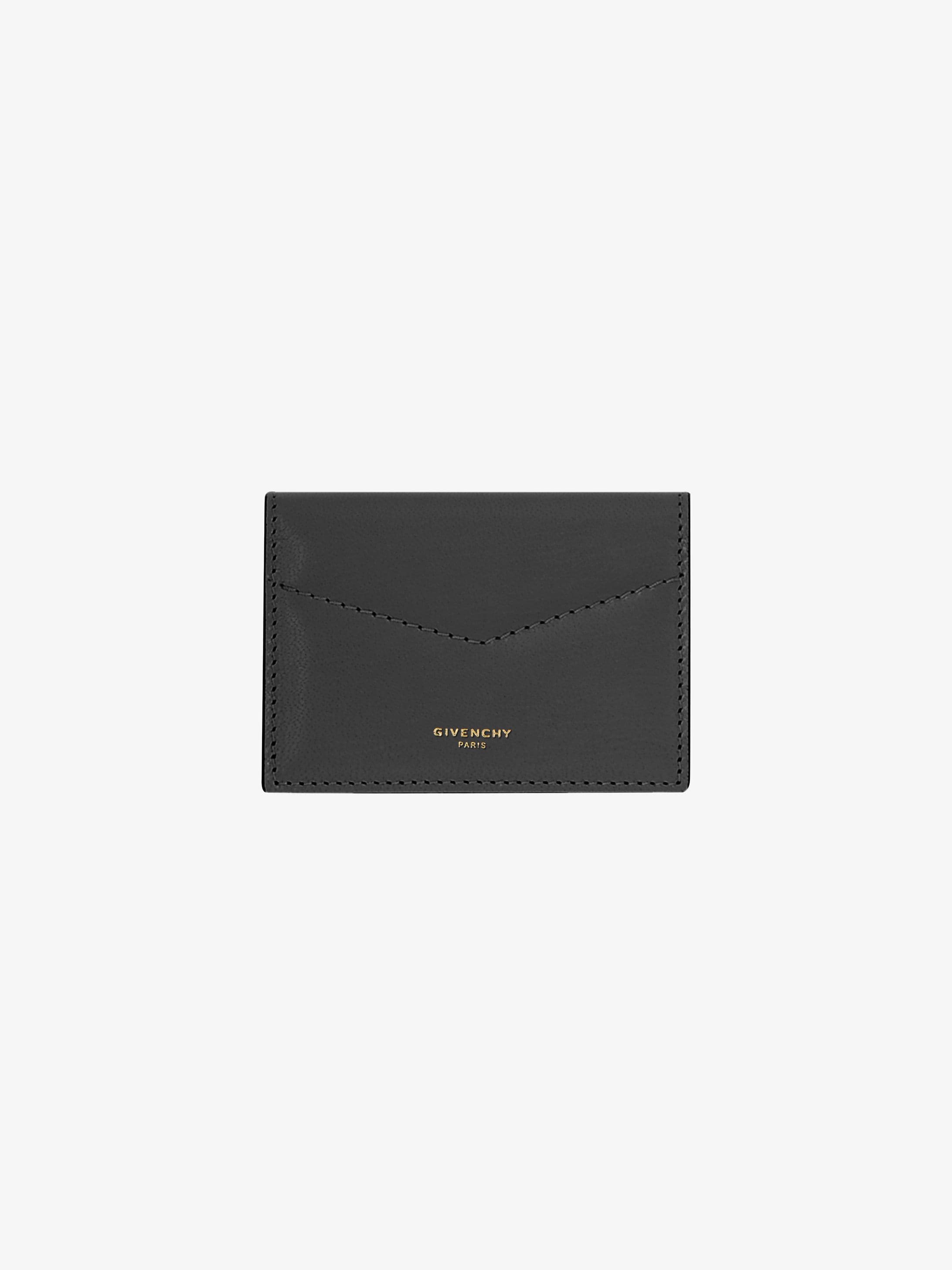Compact Edge wallet in leather