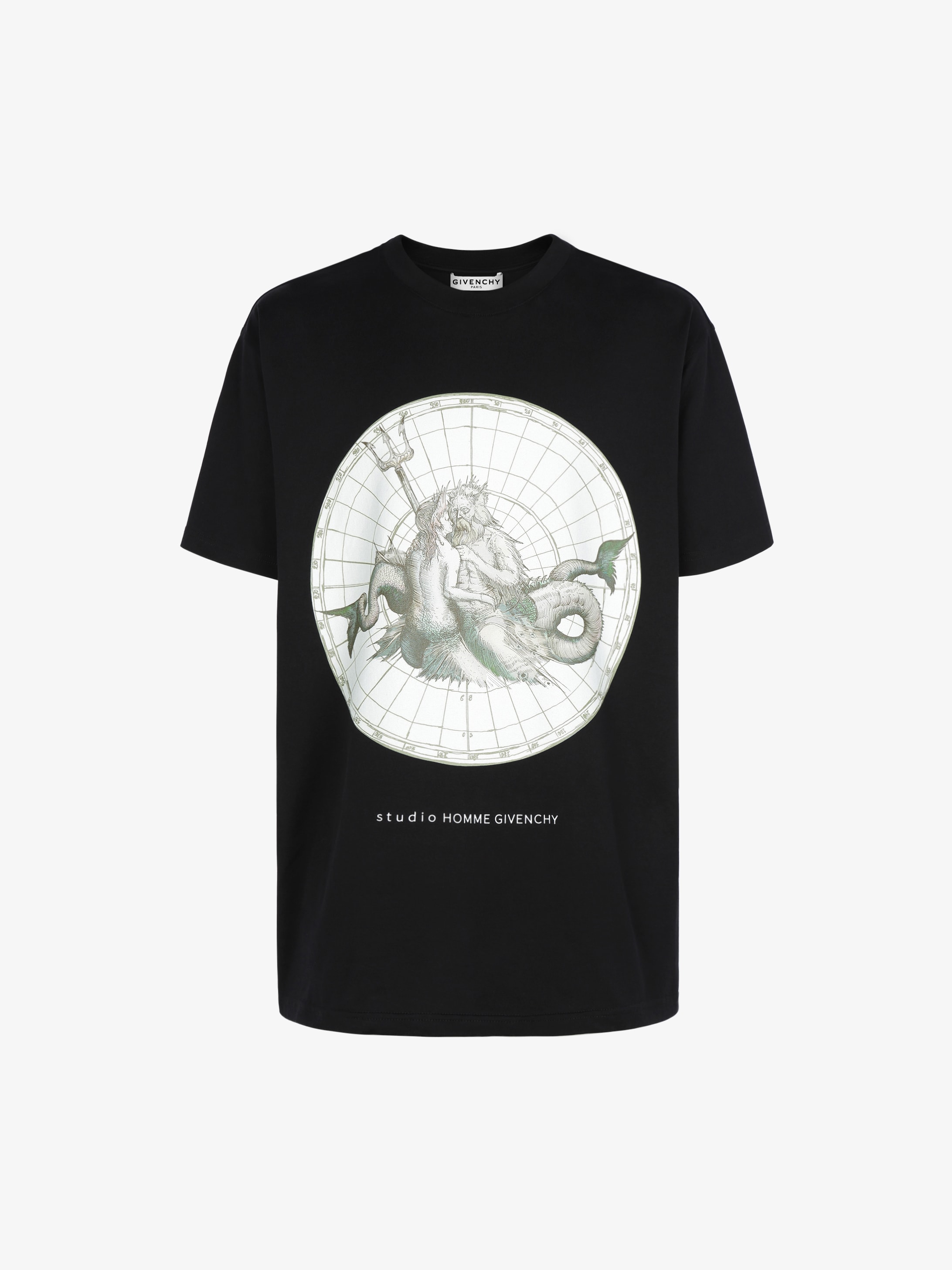 Poseidon printed oversized t-shirt