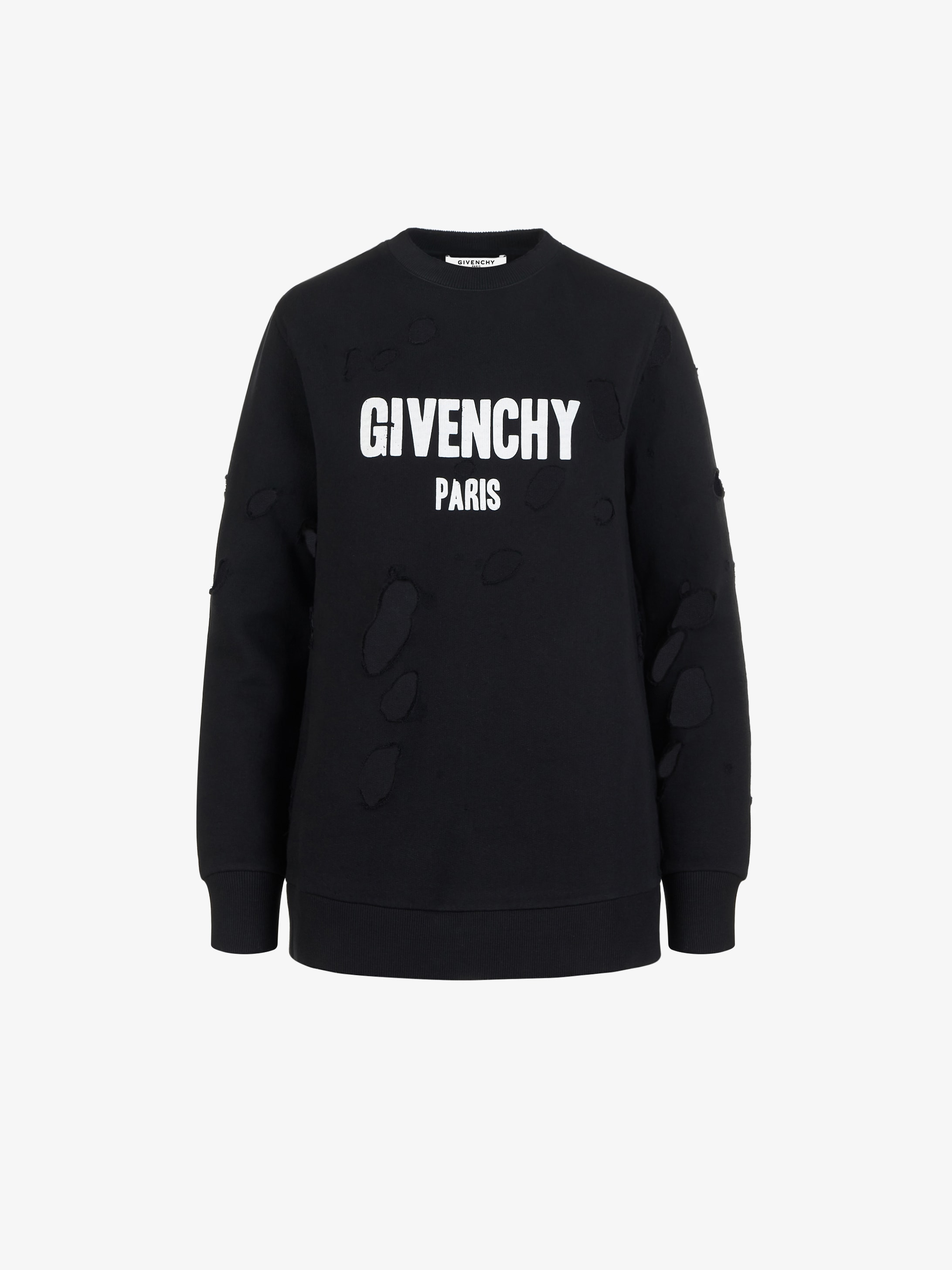 givenchy sweater ripped