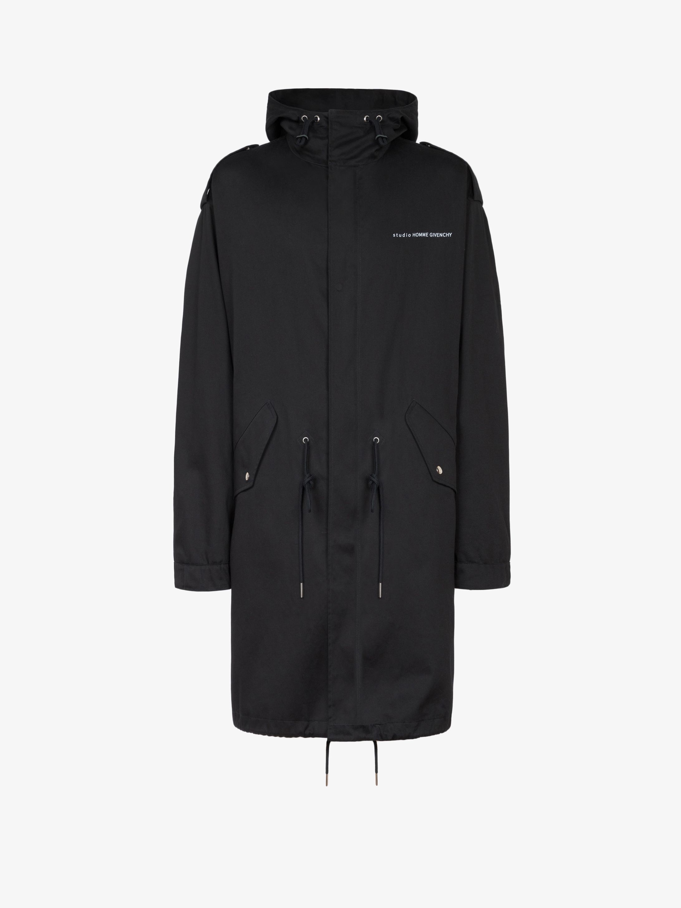 Parka en coton à imprimé Atlantis