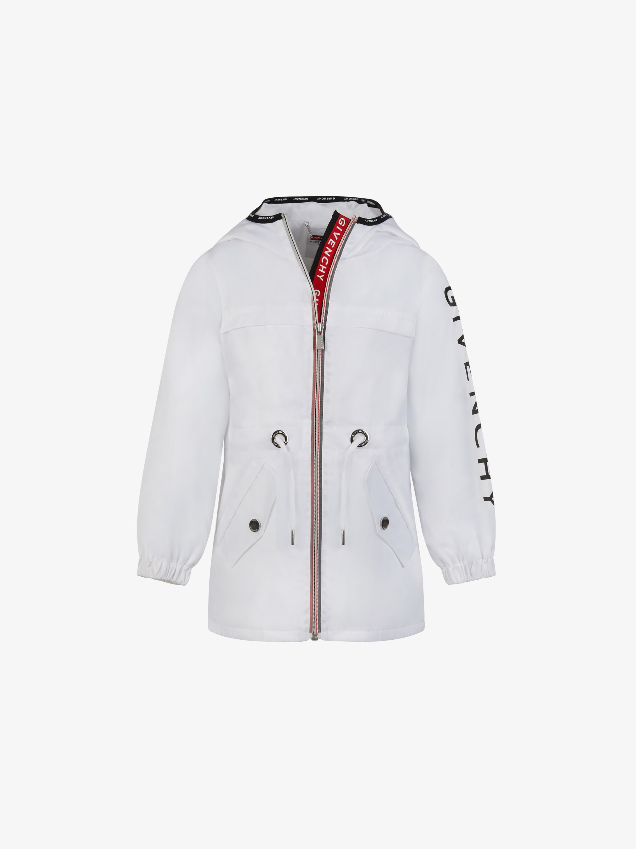 GIVENCHY hooded windbreaker in nylon