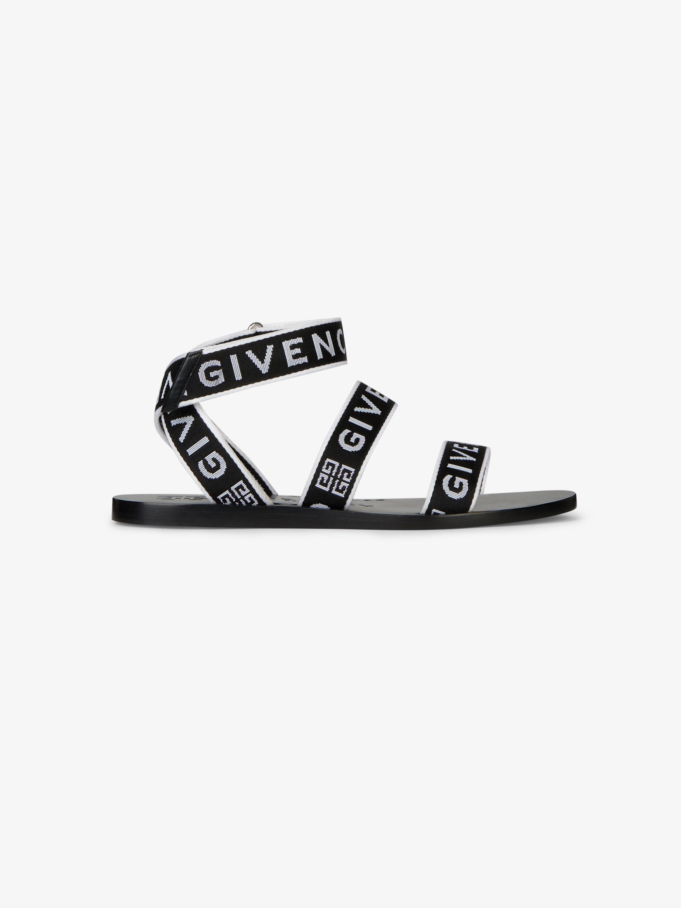 GIVENCHY 4G webbing sandals
