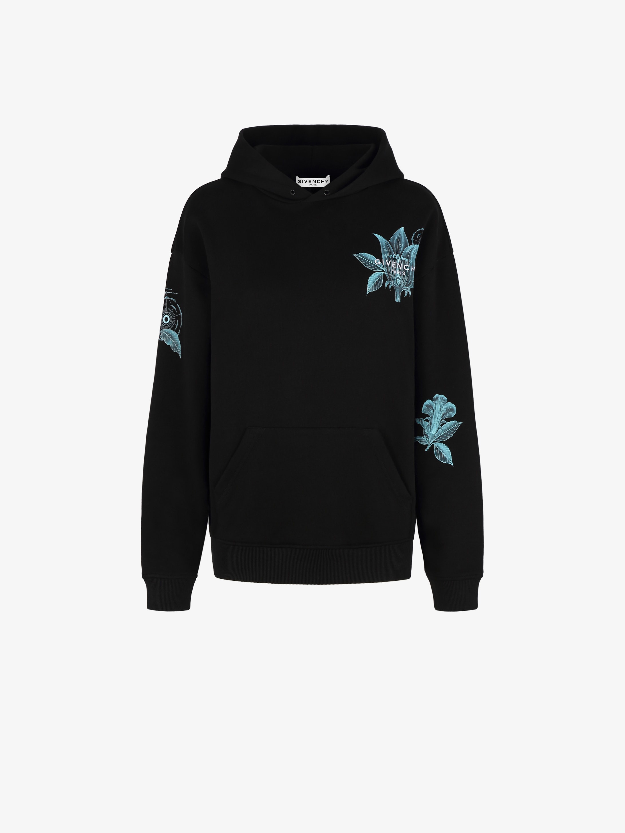 Floral Schematics hoodie