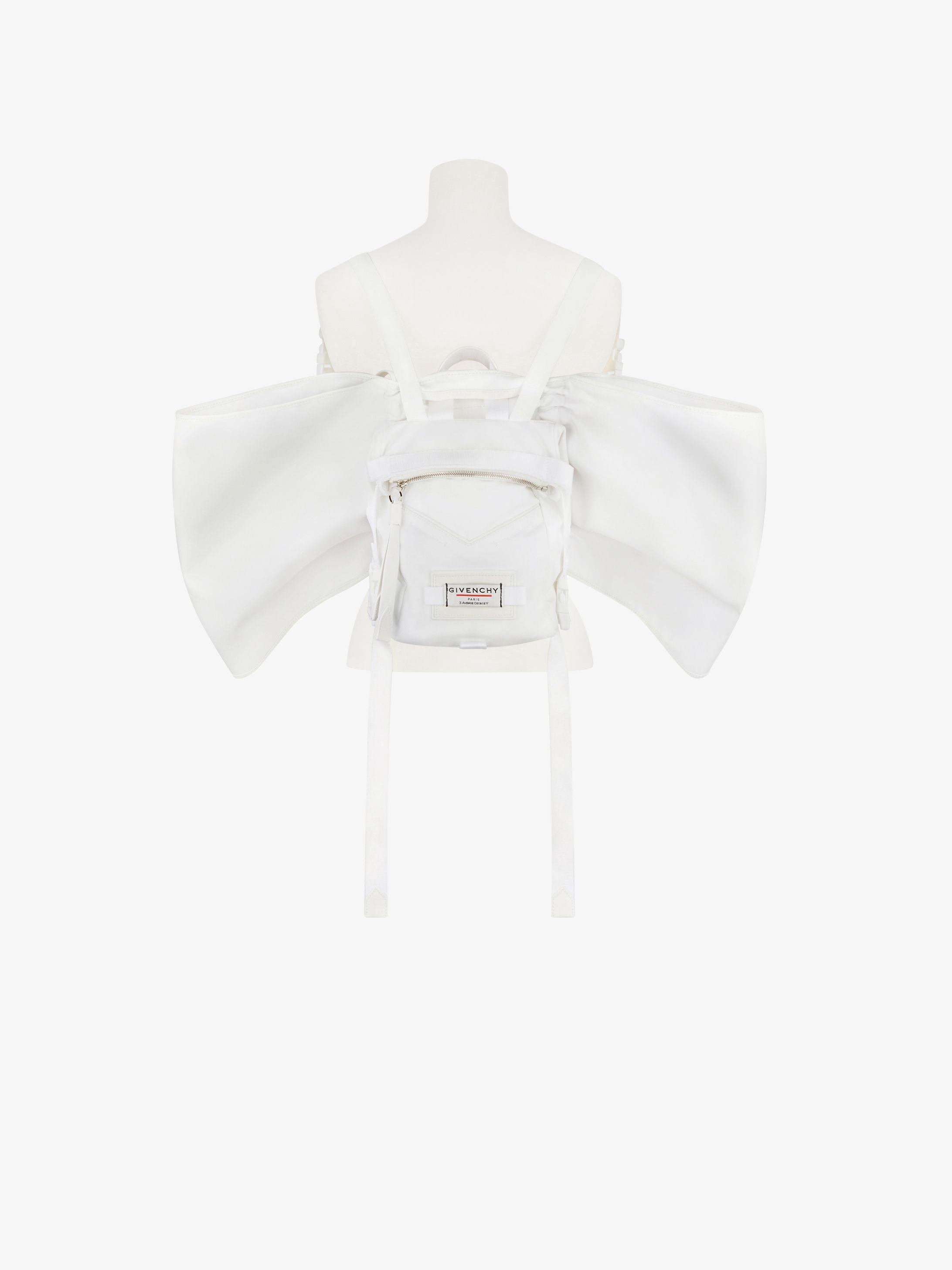 GIVENCHY Downtown mini backpack in nylon with wings