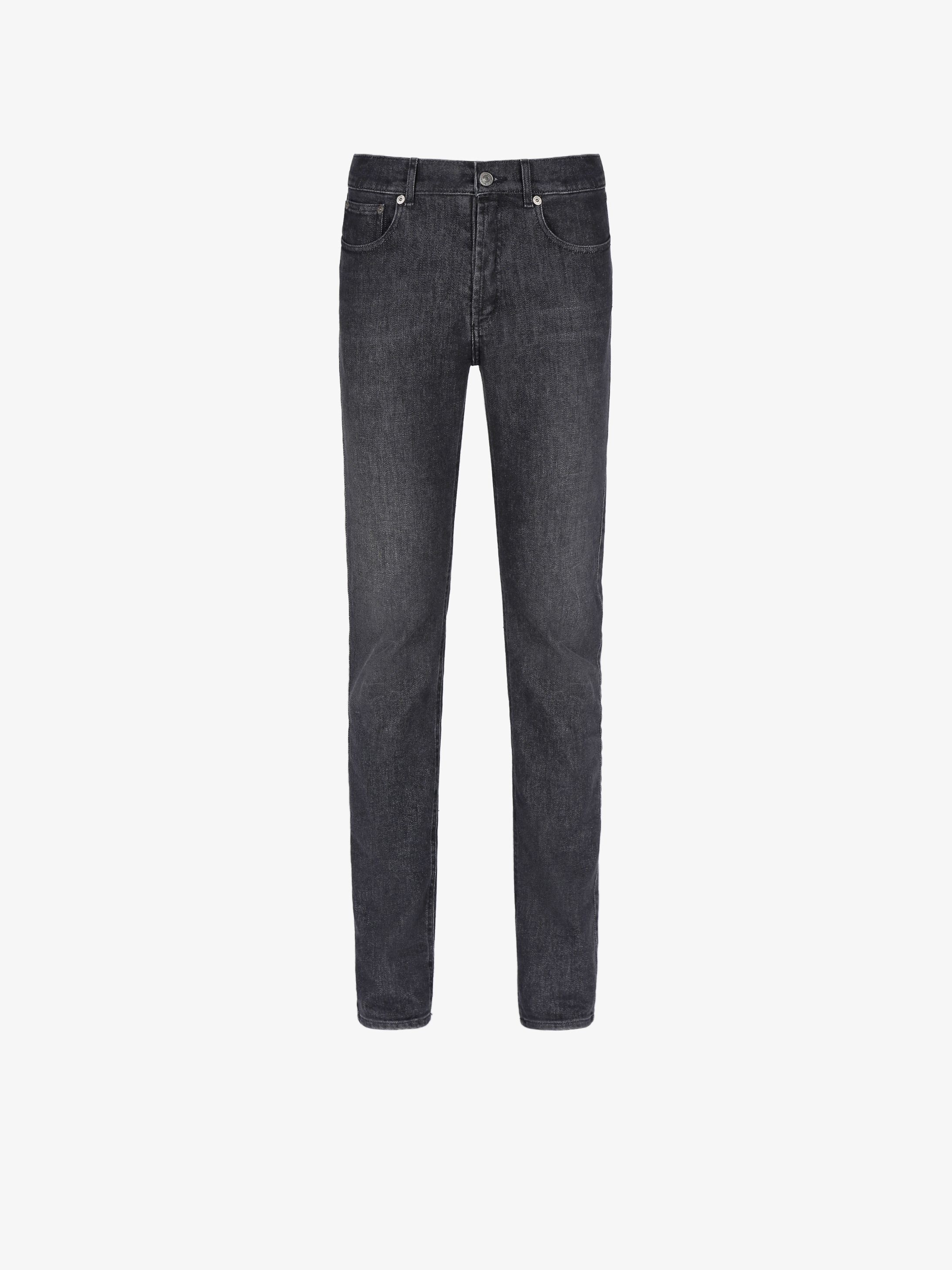 GIVENCHY PARIS stamp slim fit jeans