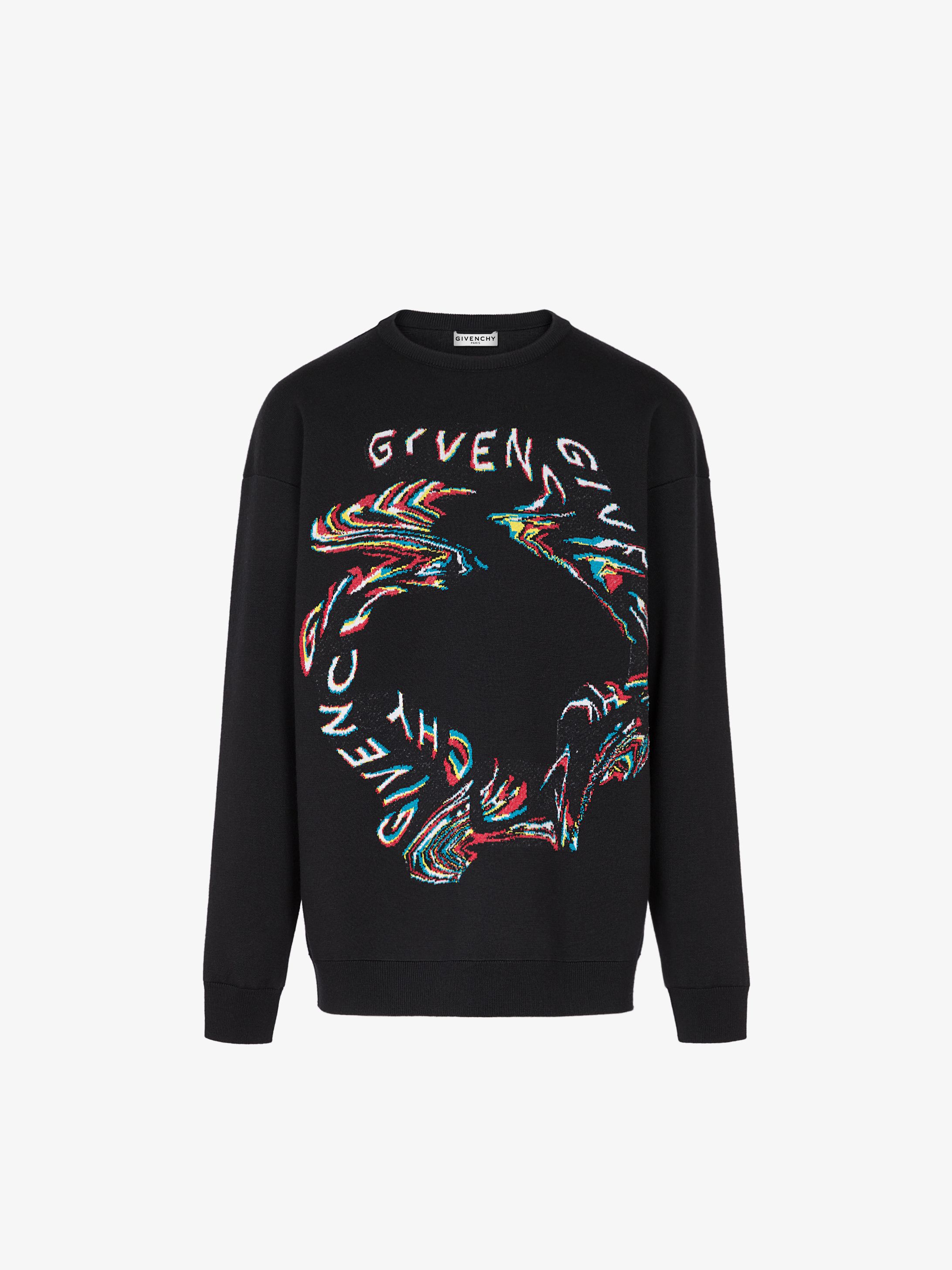 Pullover di lana GIVENCHY Glitch