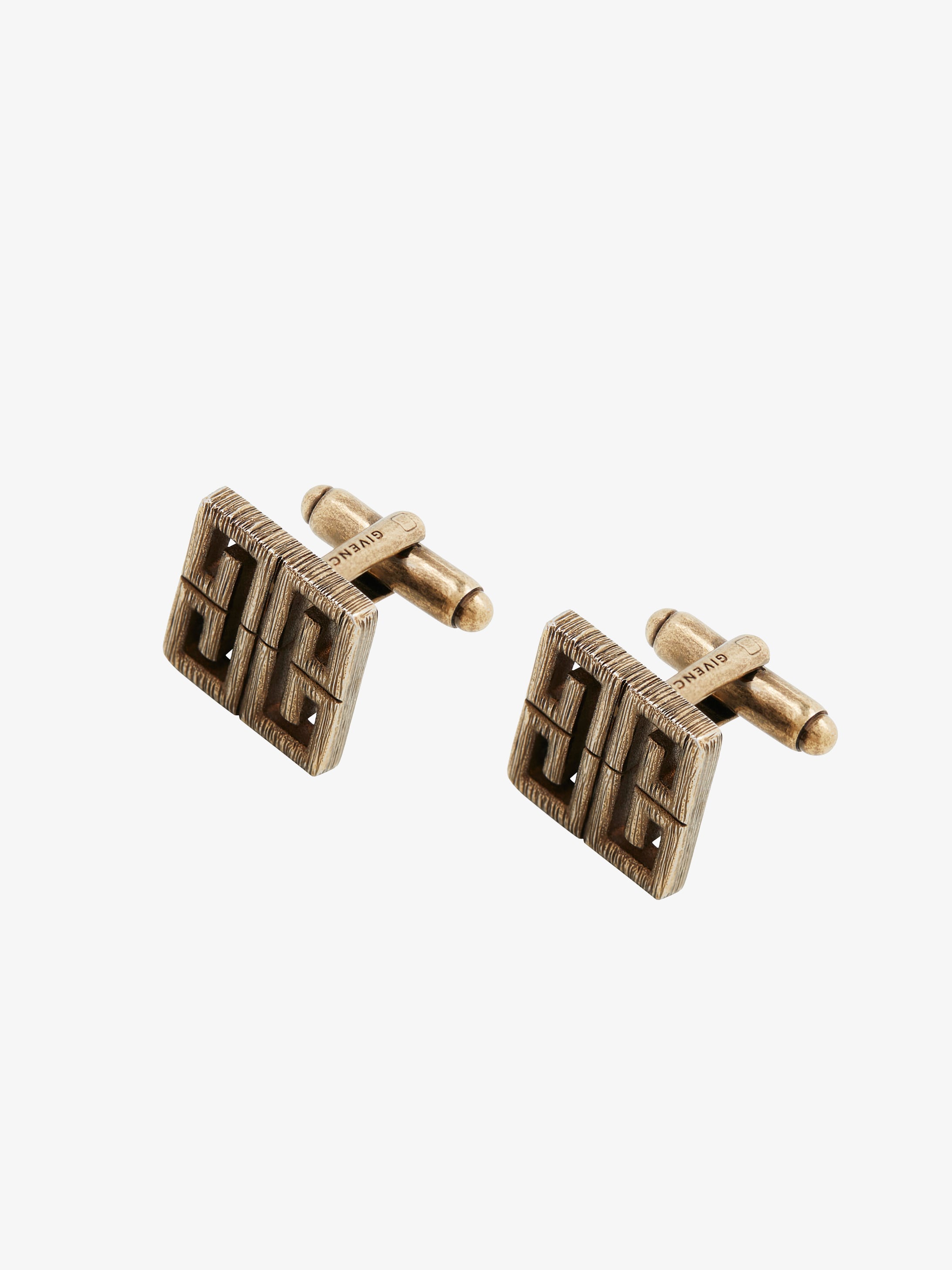 4G brass cufflinks