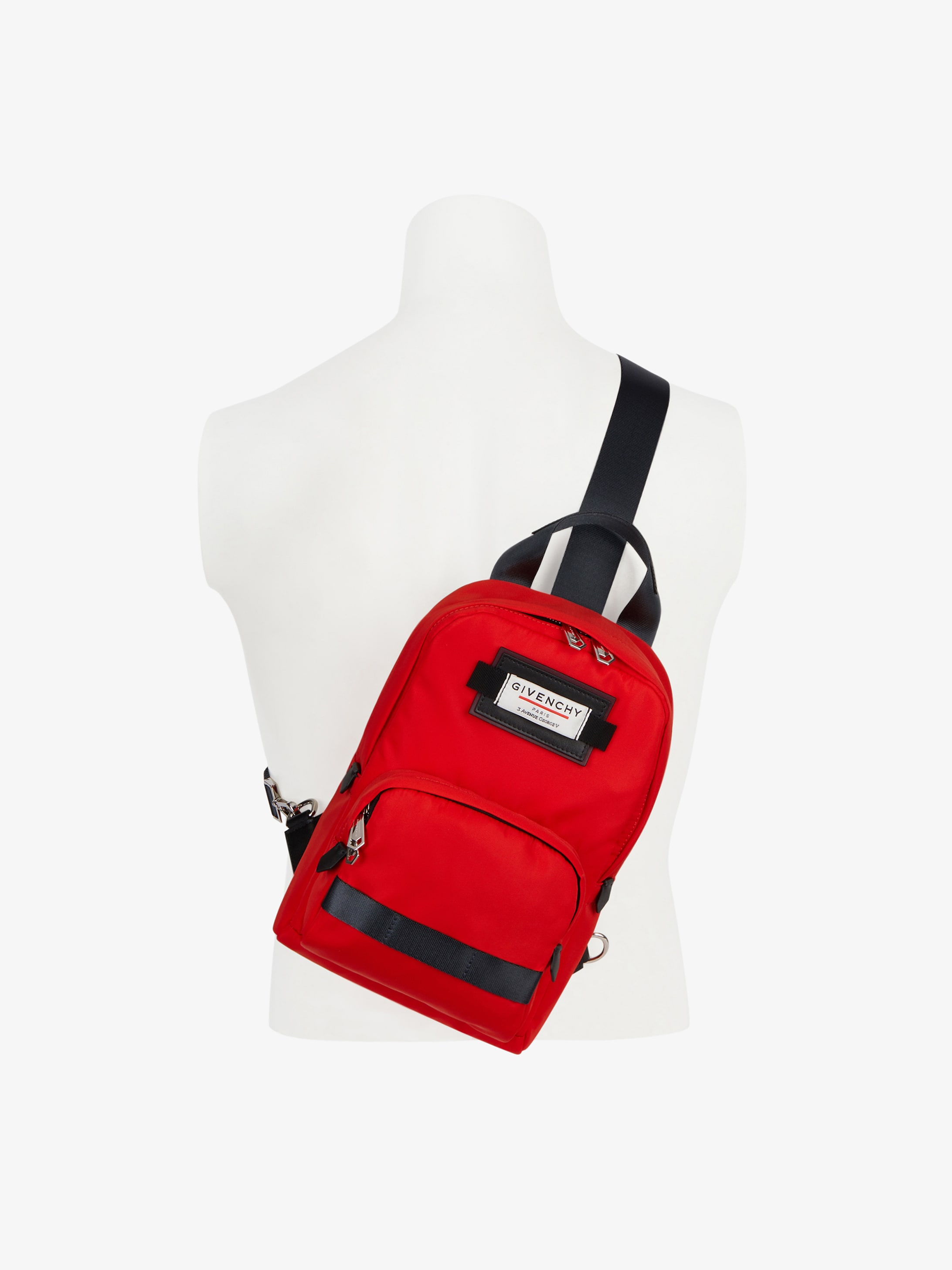 Small GIVENCHY DOWNTOWN cross body bag in nylon