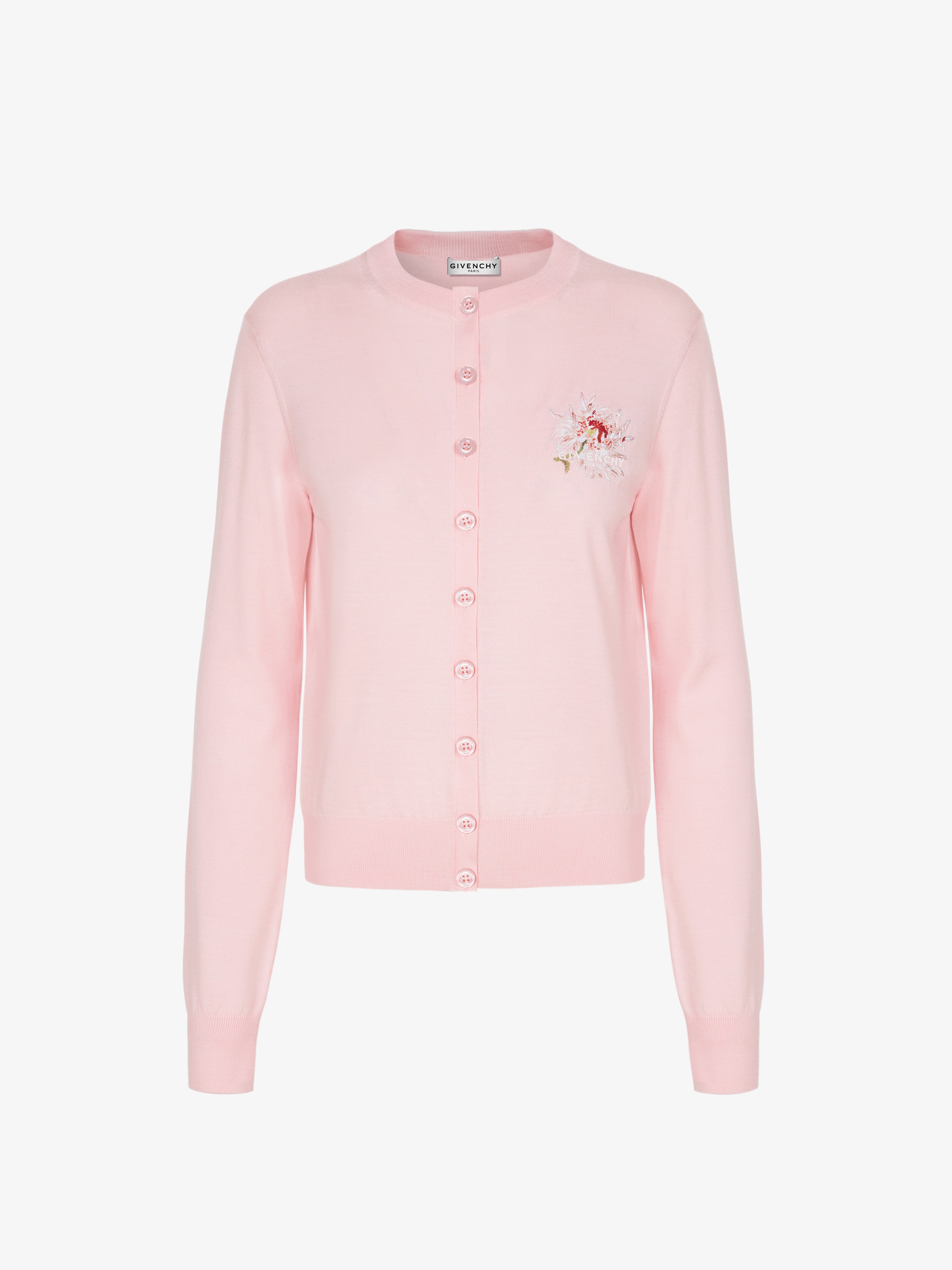 Cardigan GIVENCHY con ricamo floreale