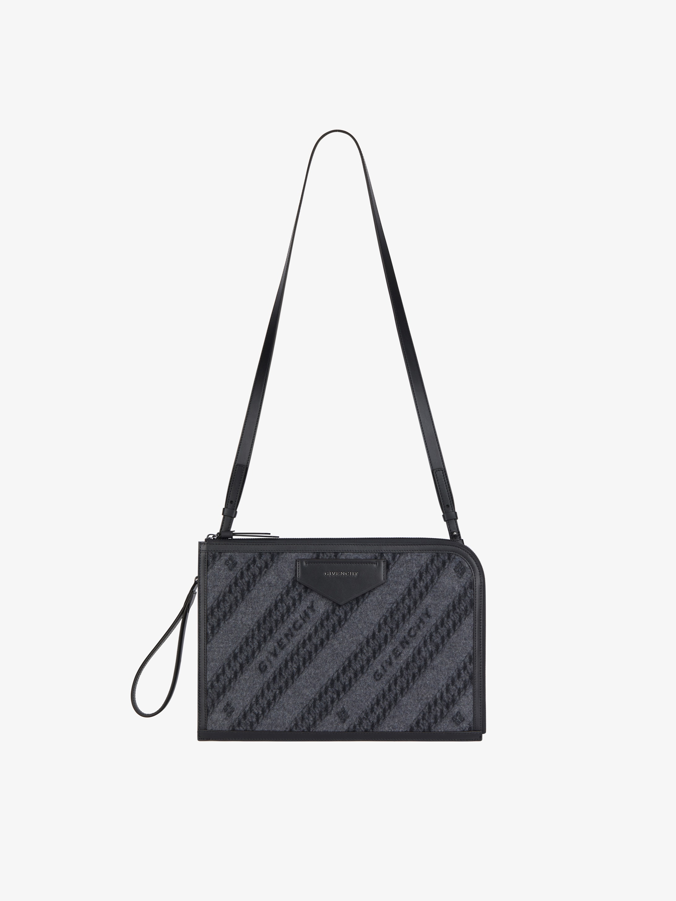 Sac plat Antigona Soft en laine