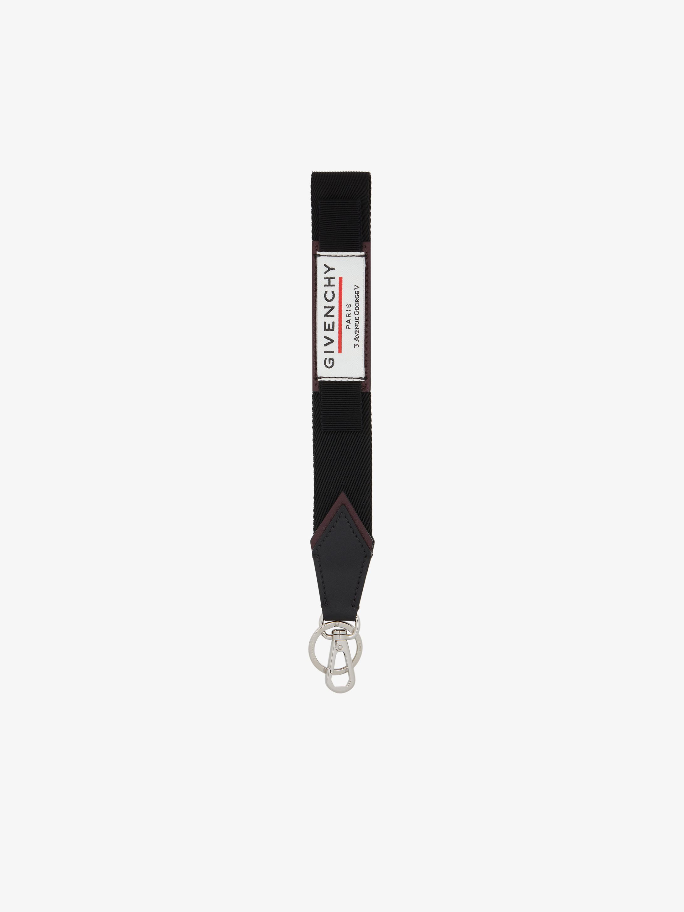 GIVENCHY Label keyring