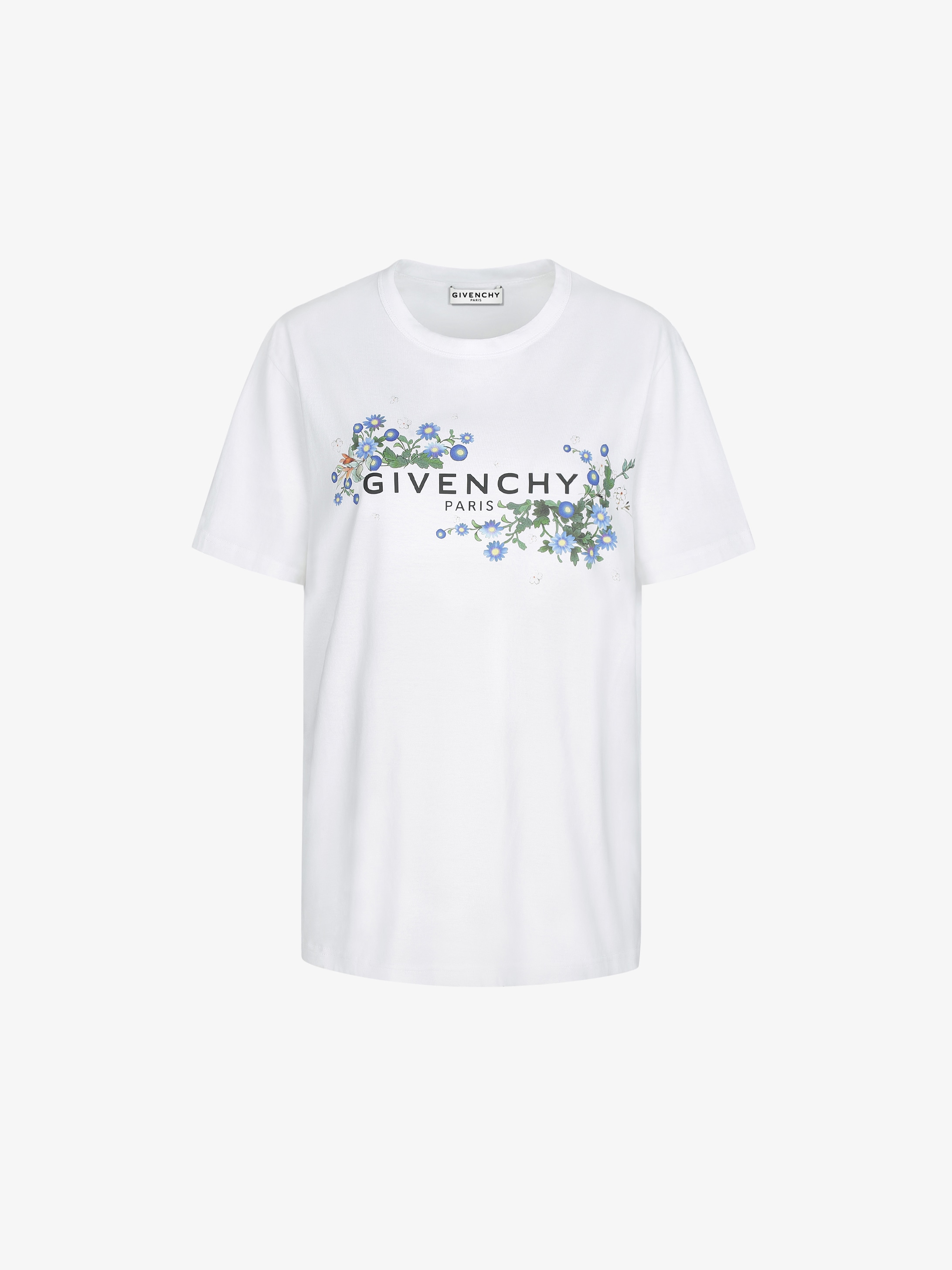 GIVENCHY PARIS floral printed oversized t-shirt