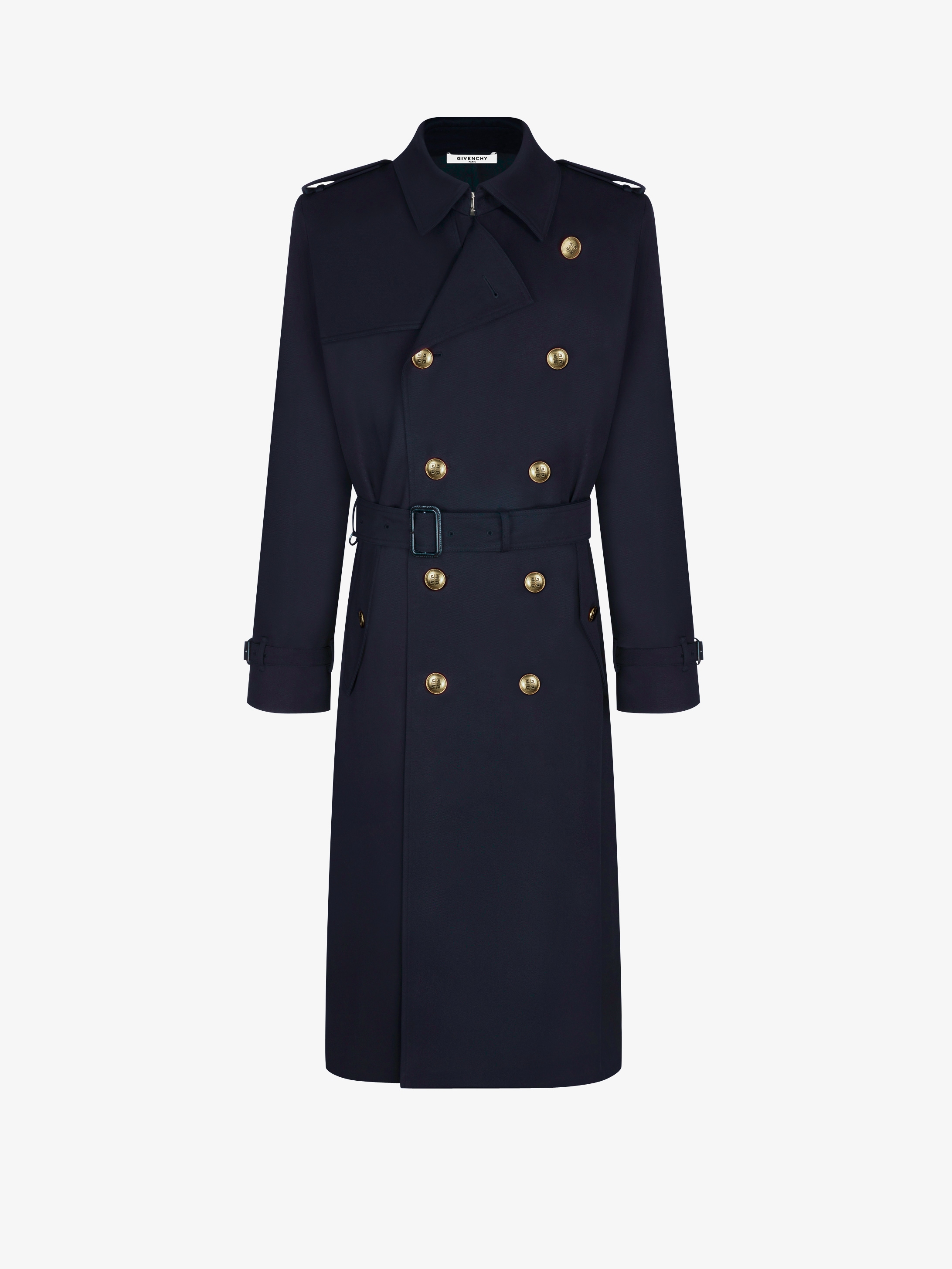 Gold 4G buttons trench coat GIVENCHY Paris