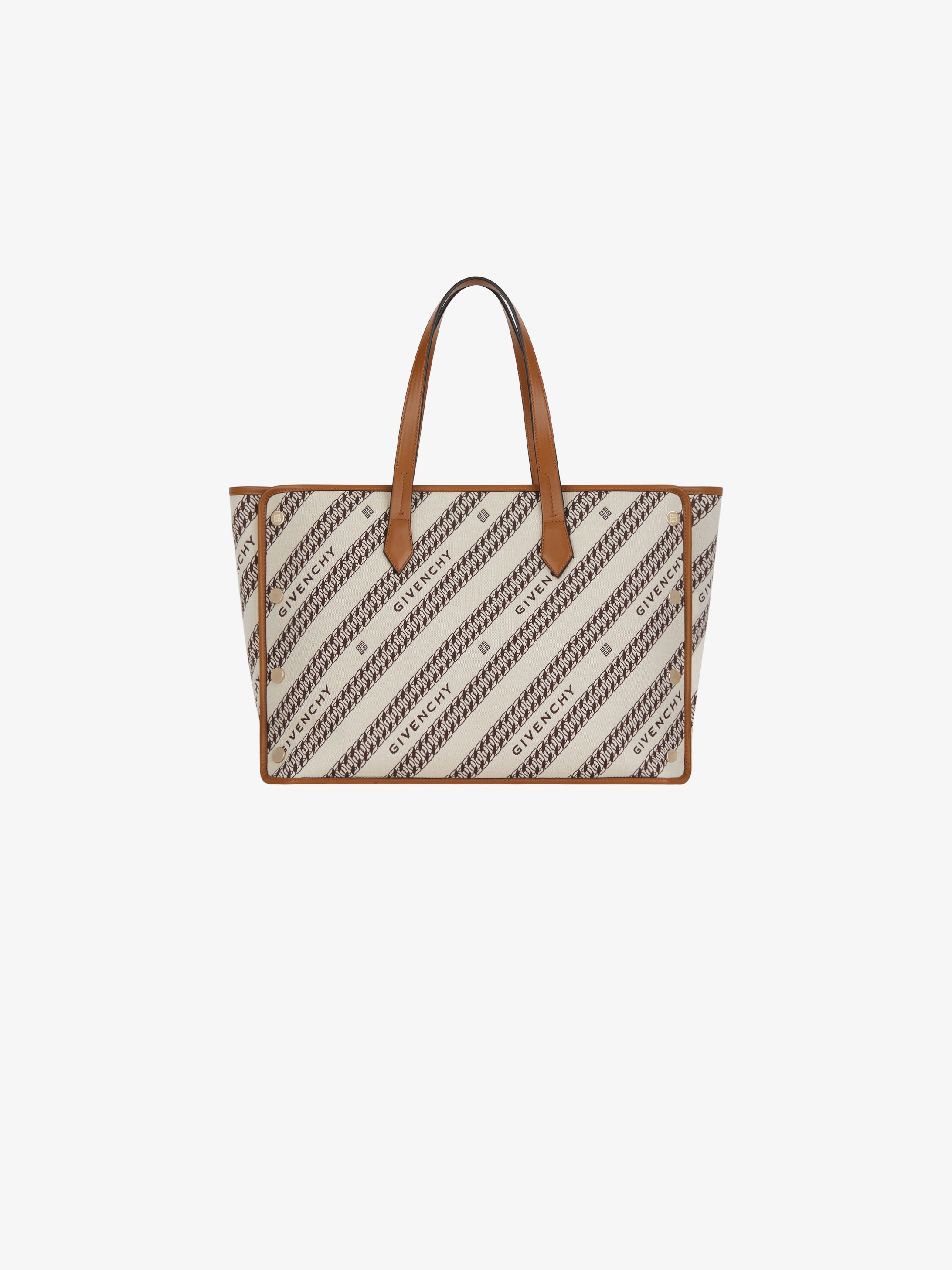 Medium BOND shopper in GIVENCHYcanvas chain jacquard