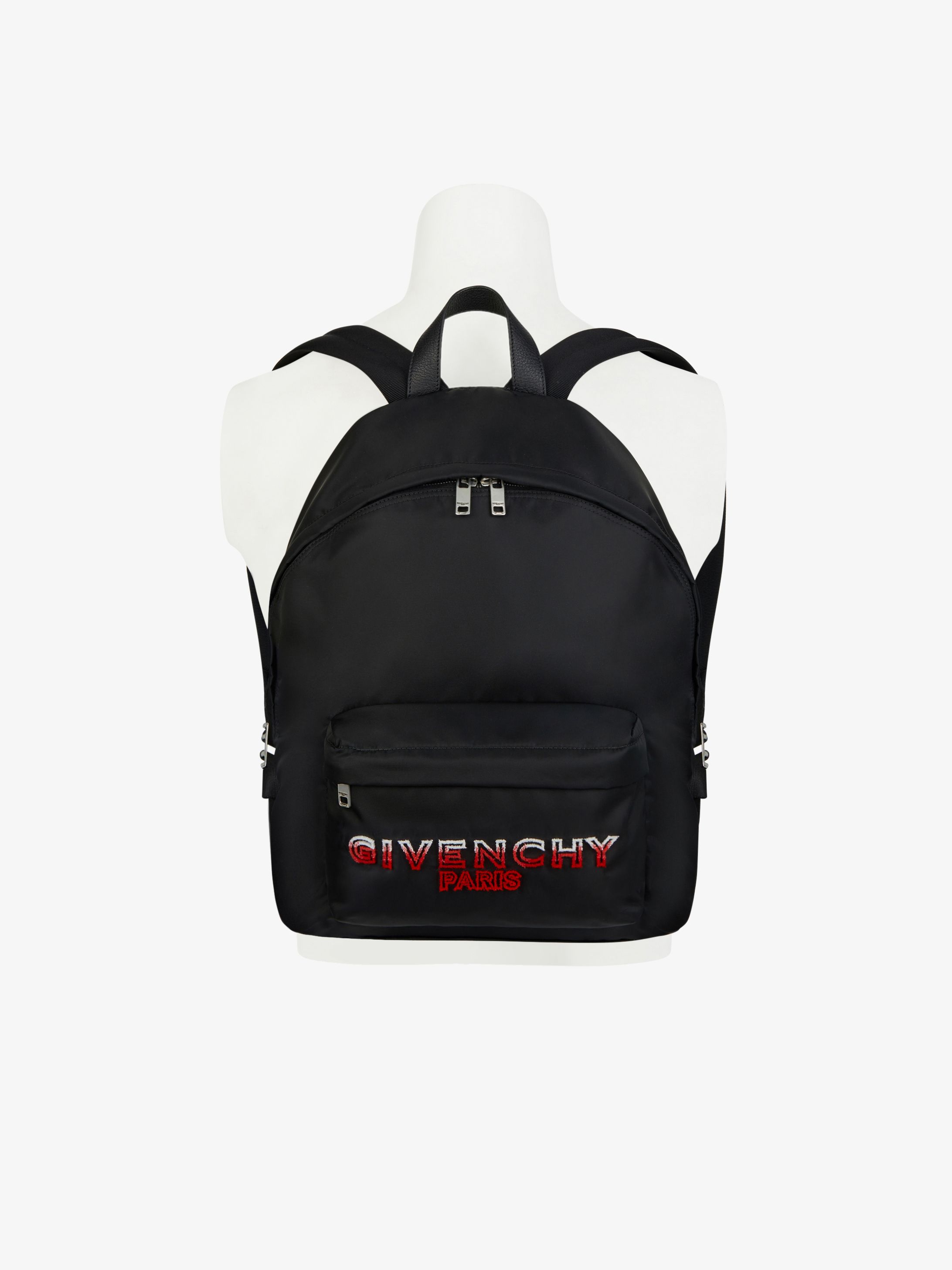 GIVENCHY PARIS faded backpack in nylon