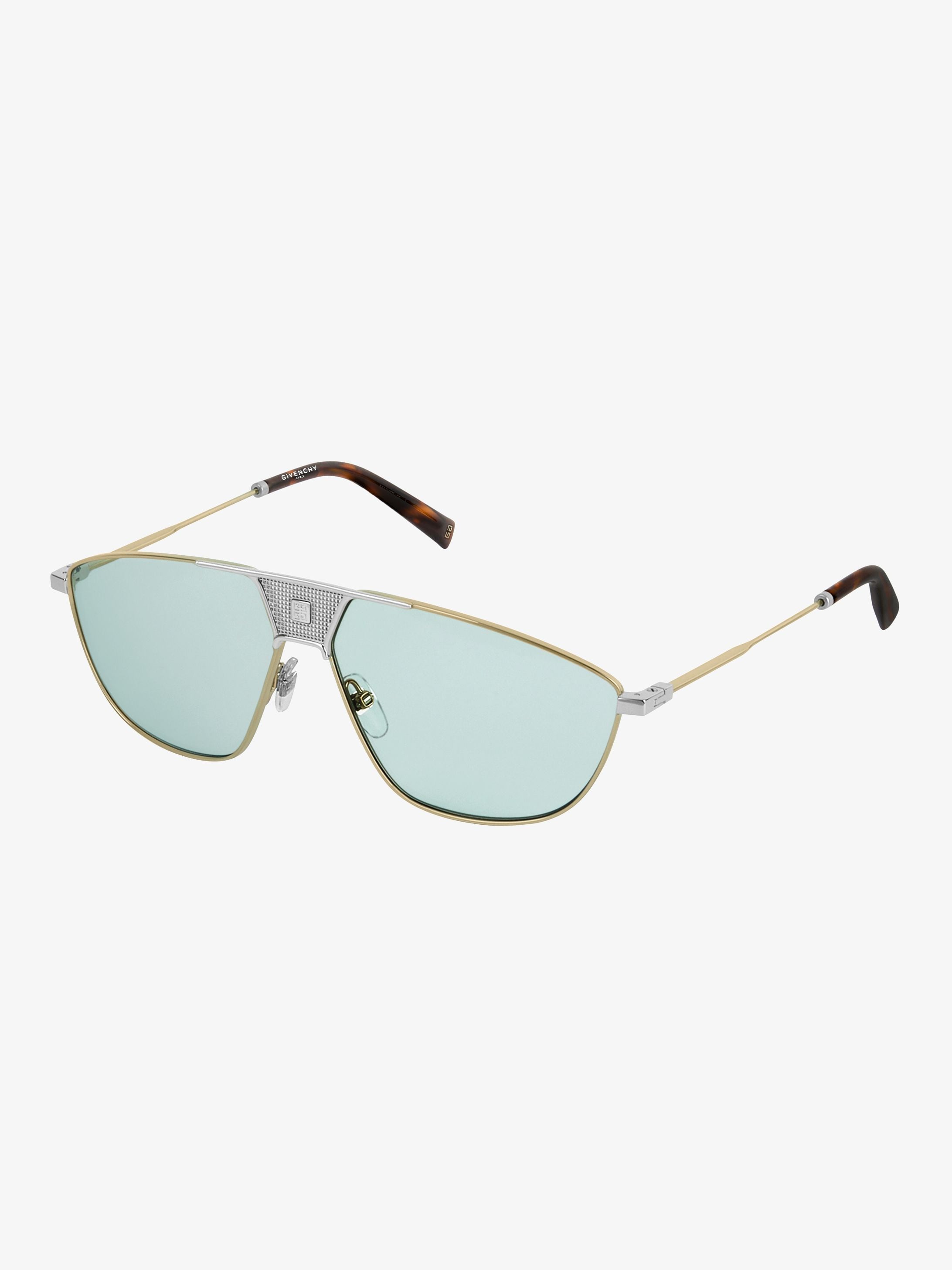Lunettes de soleil unisexe GV Mesh en métal
