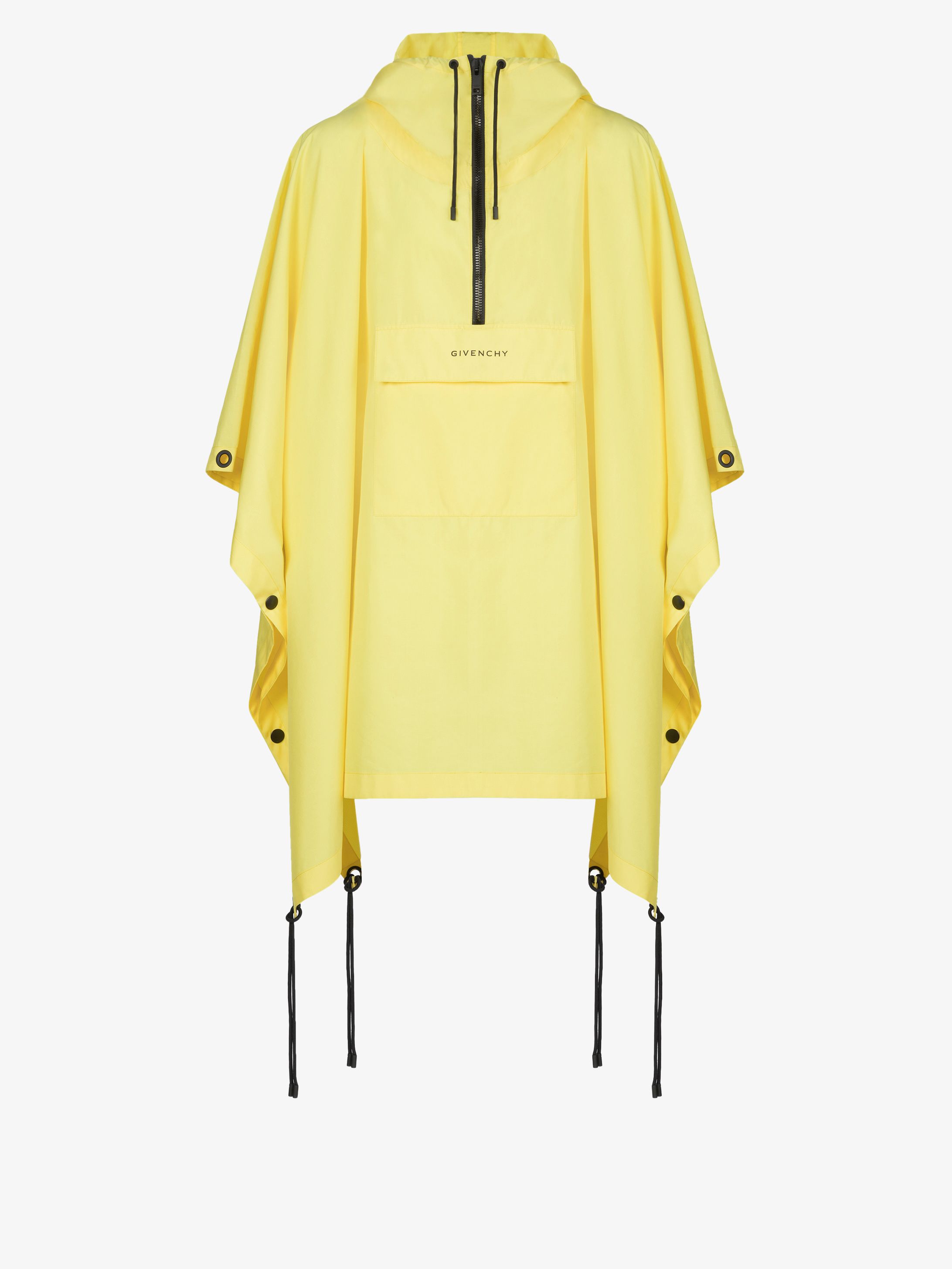 GIVENCHY PARIS military windbreaker cape