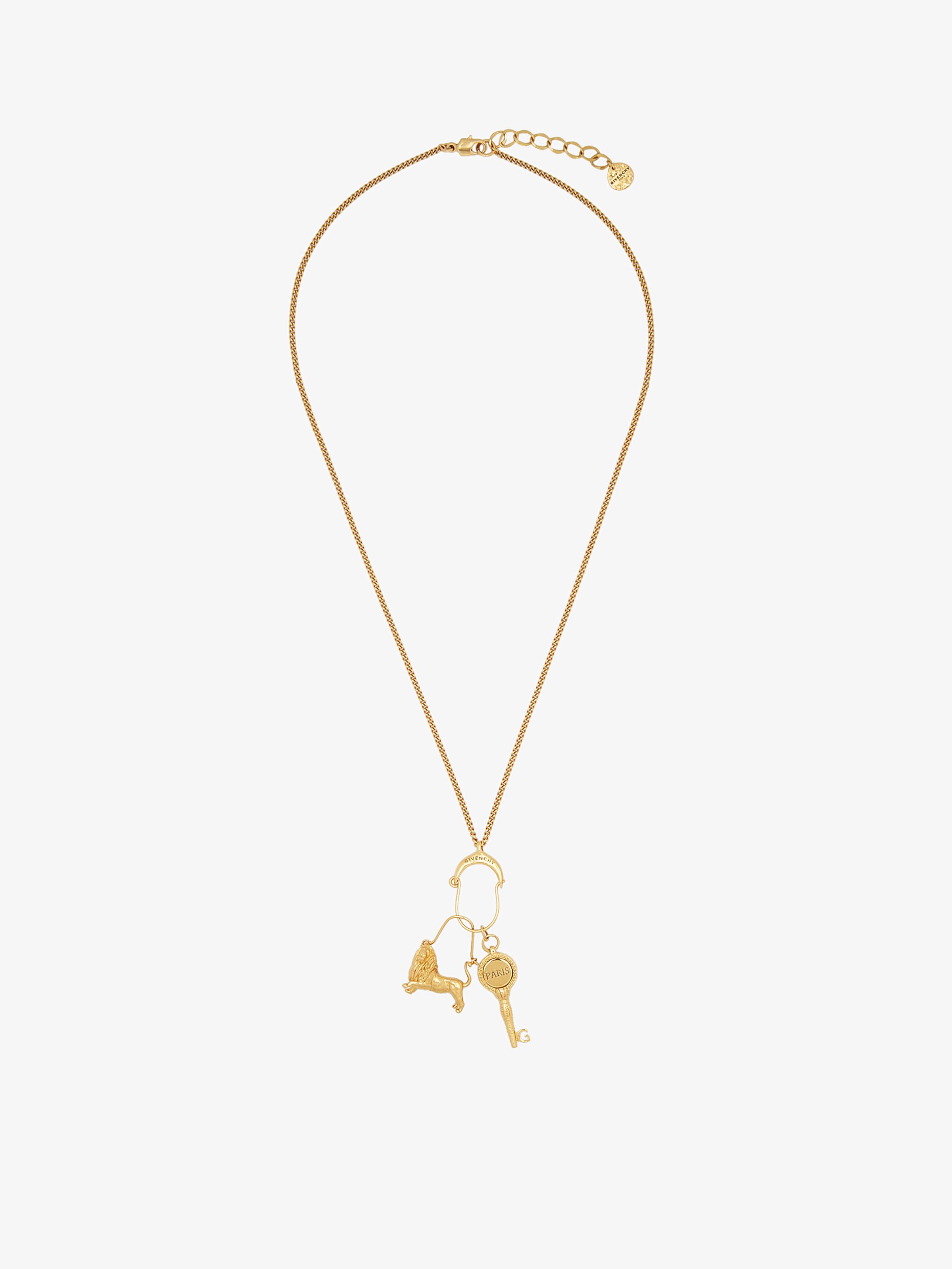 Two charms necklace
