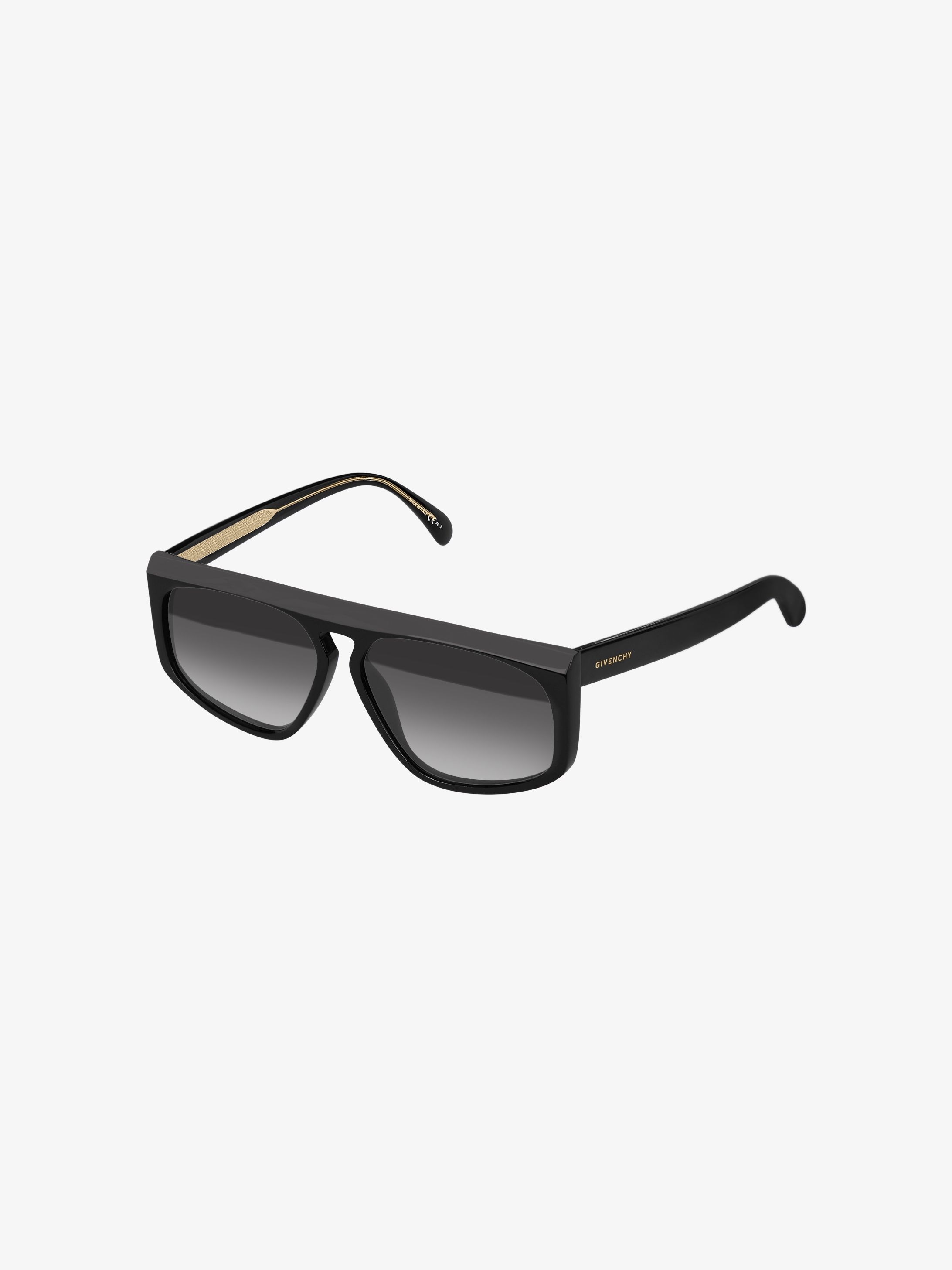 Graphic sunglasses in acetate