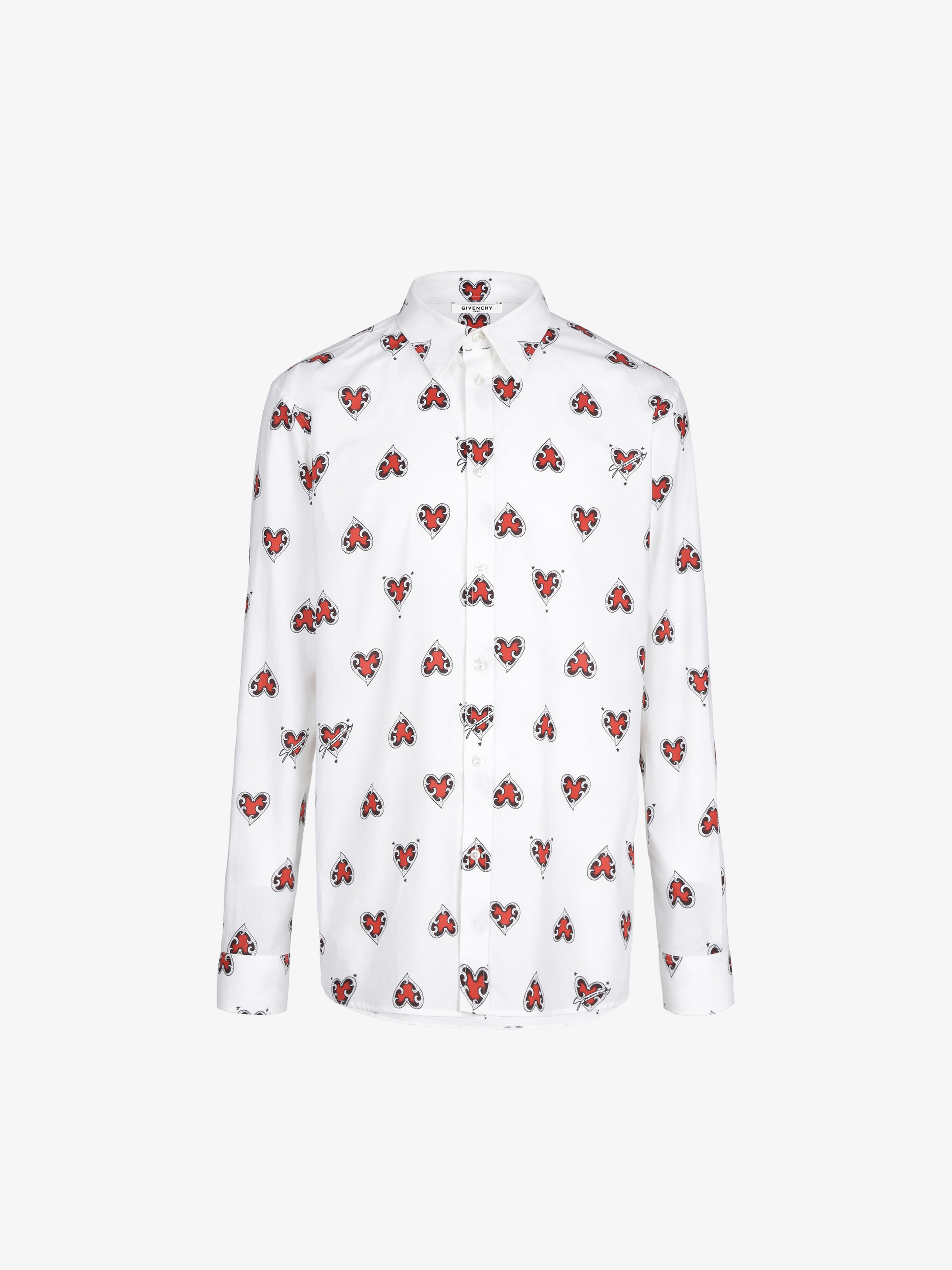 givenchy printed shirt