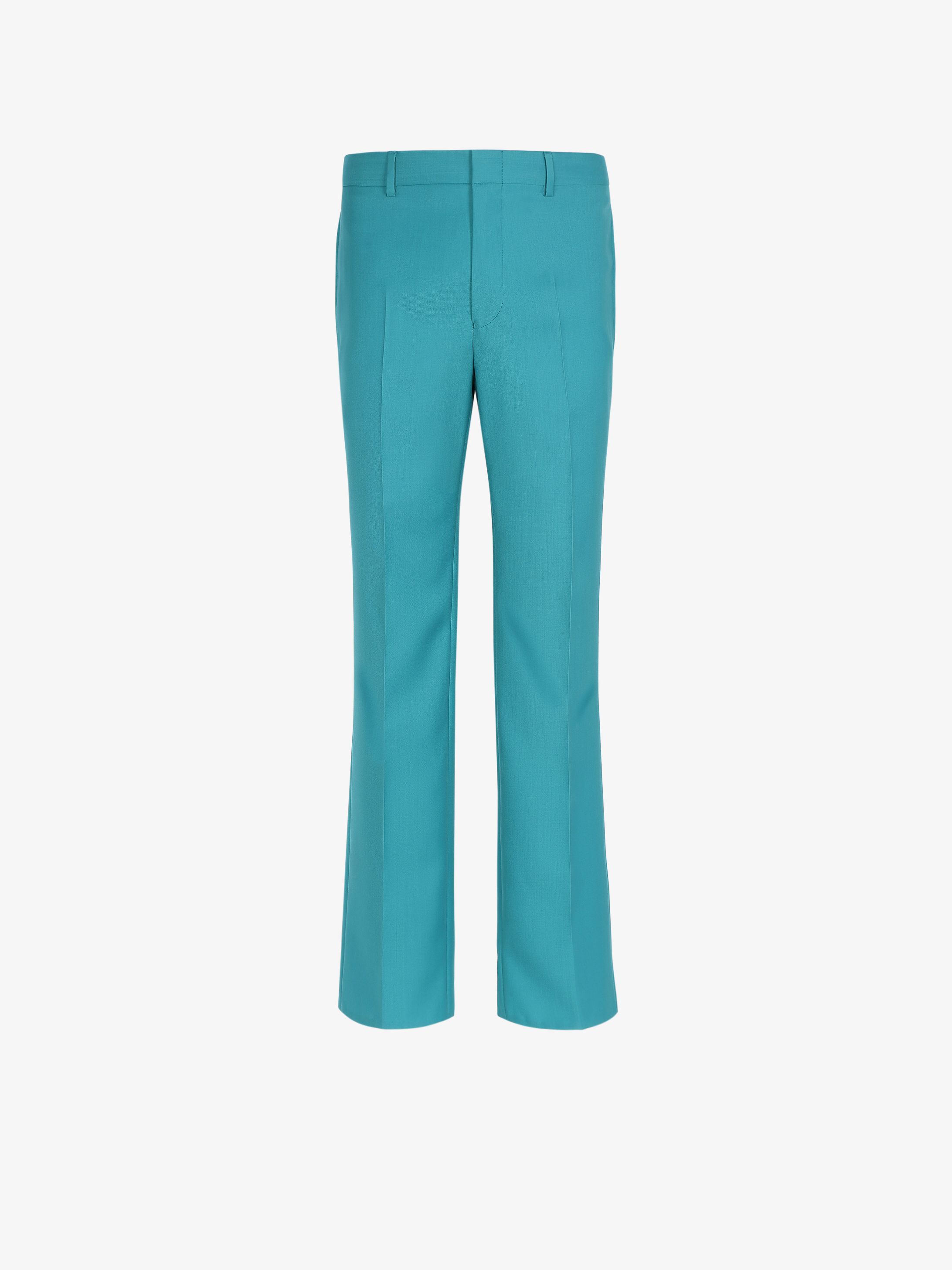 Slim fit pants in wool