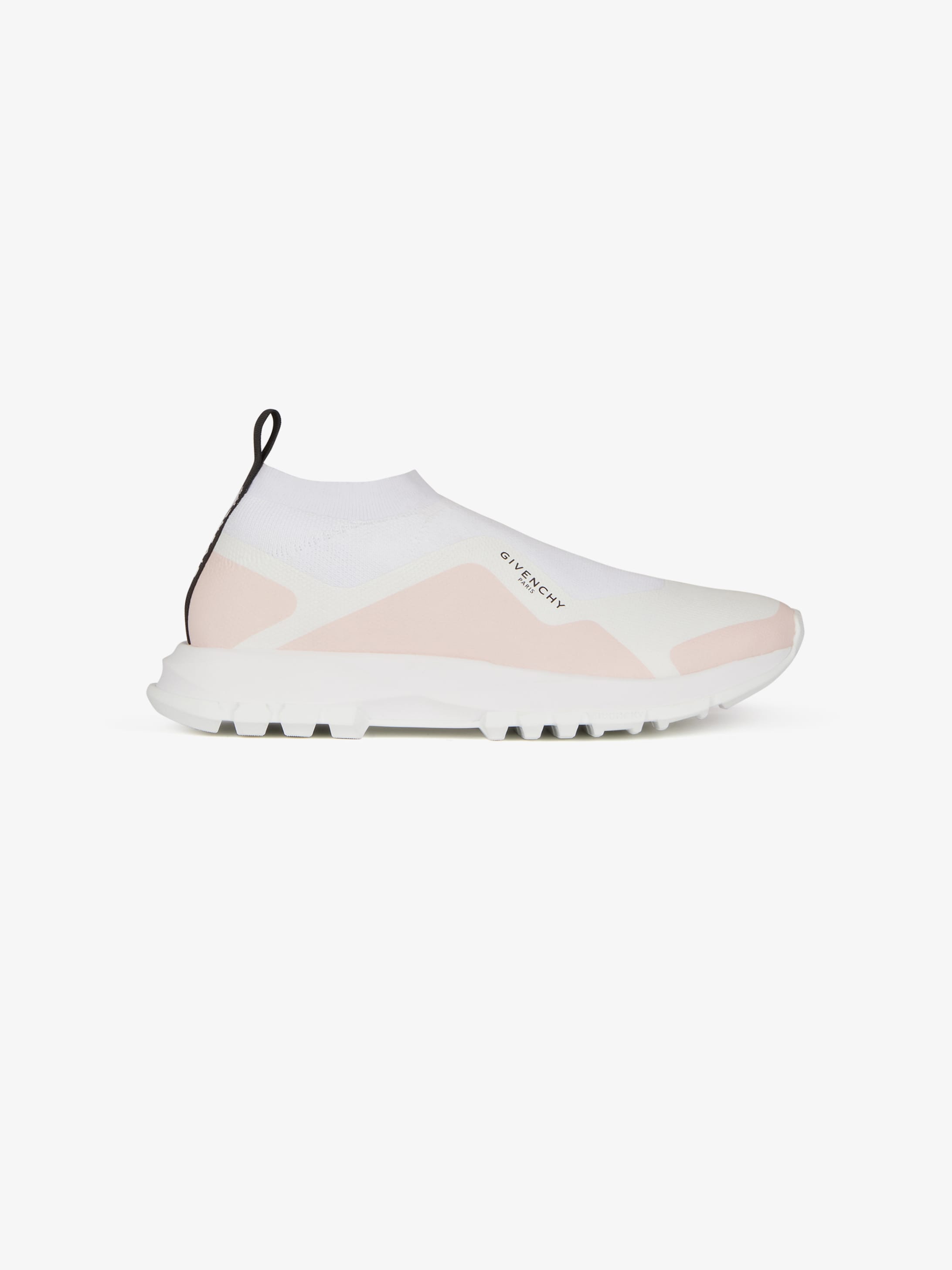 Spectre two-tone knitted sneakers
