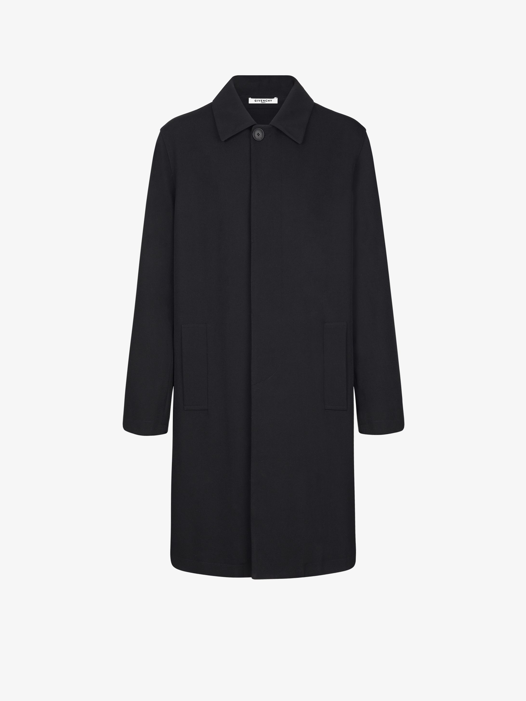 Coat in grain de poudre