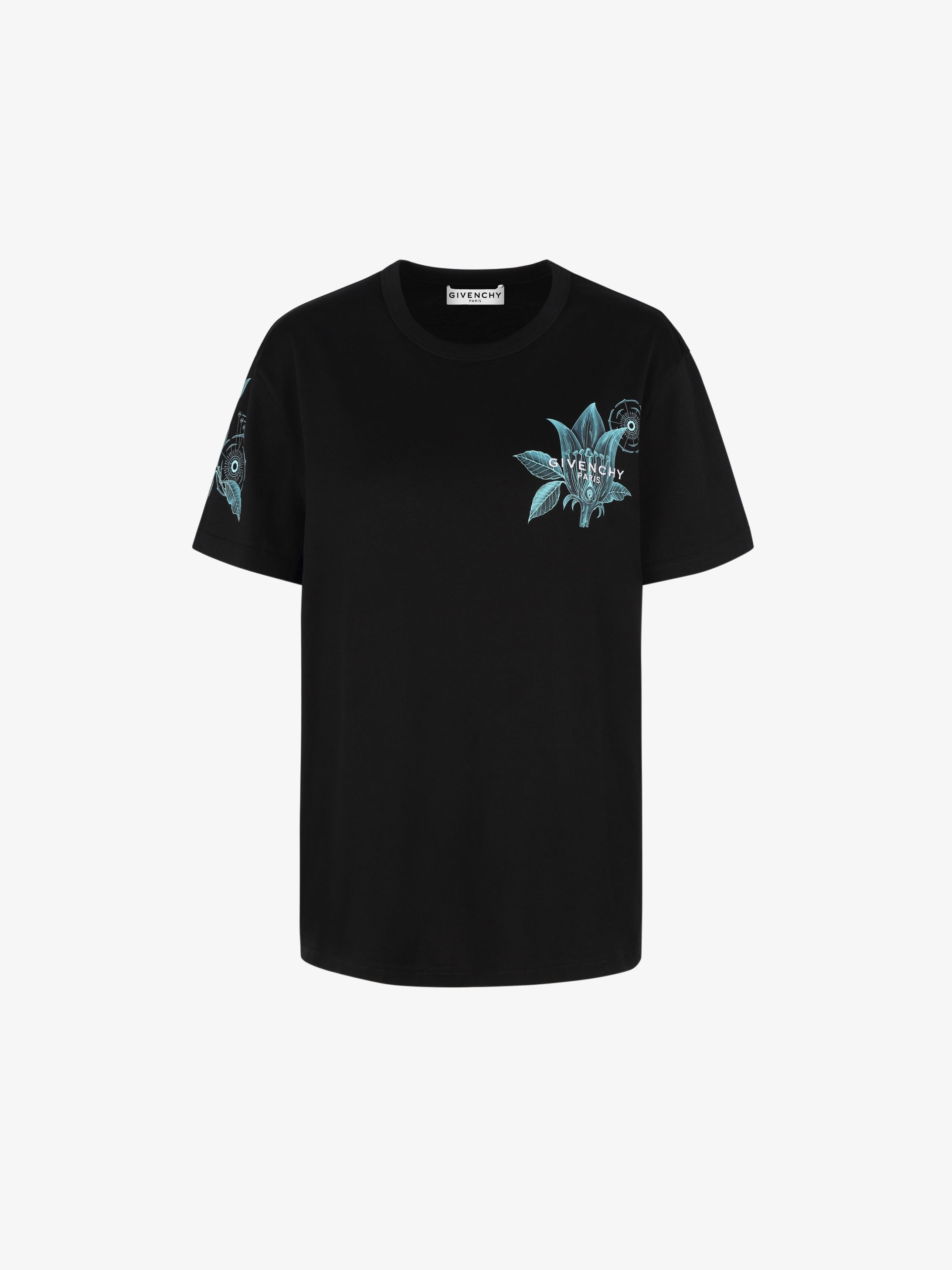 givenchy flower t shirt