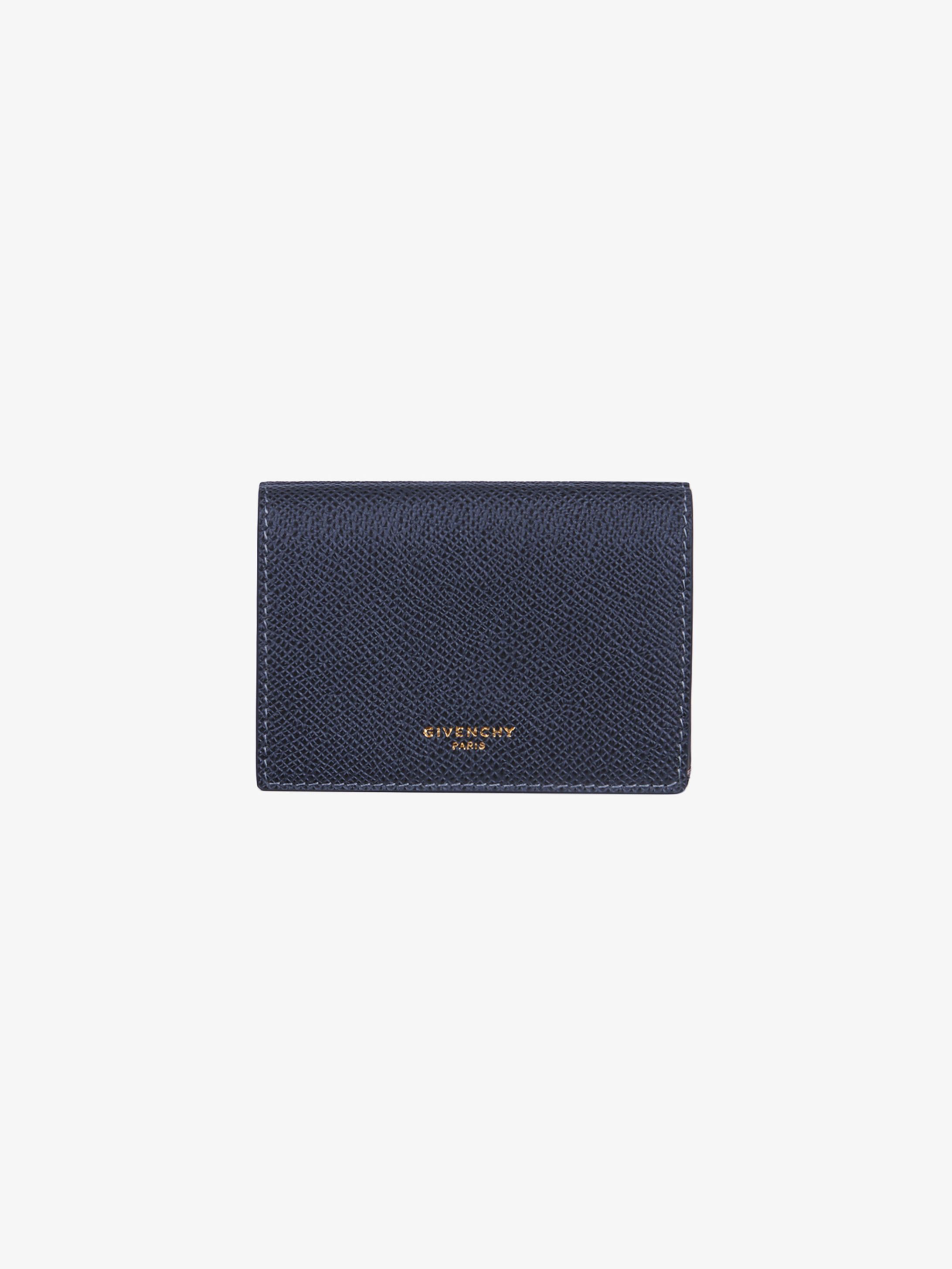 Portefeuille compact en cuir Eros