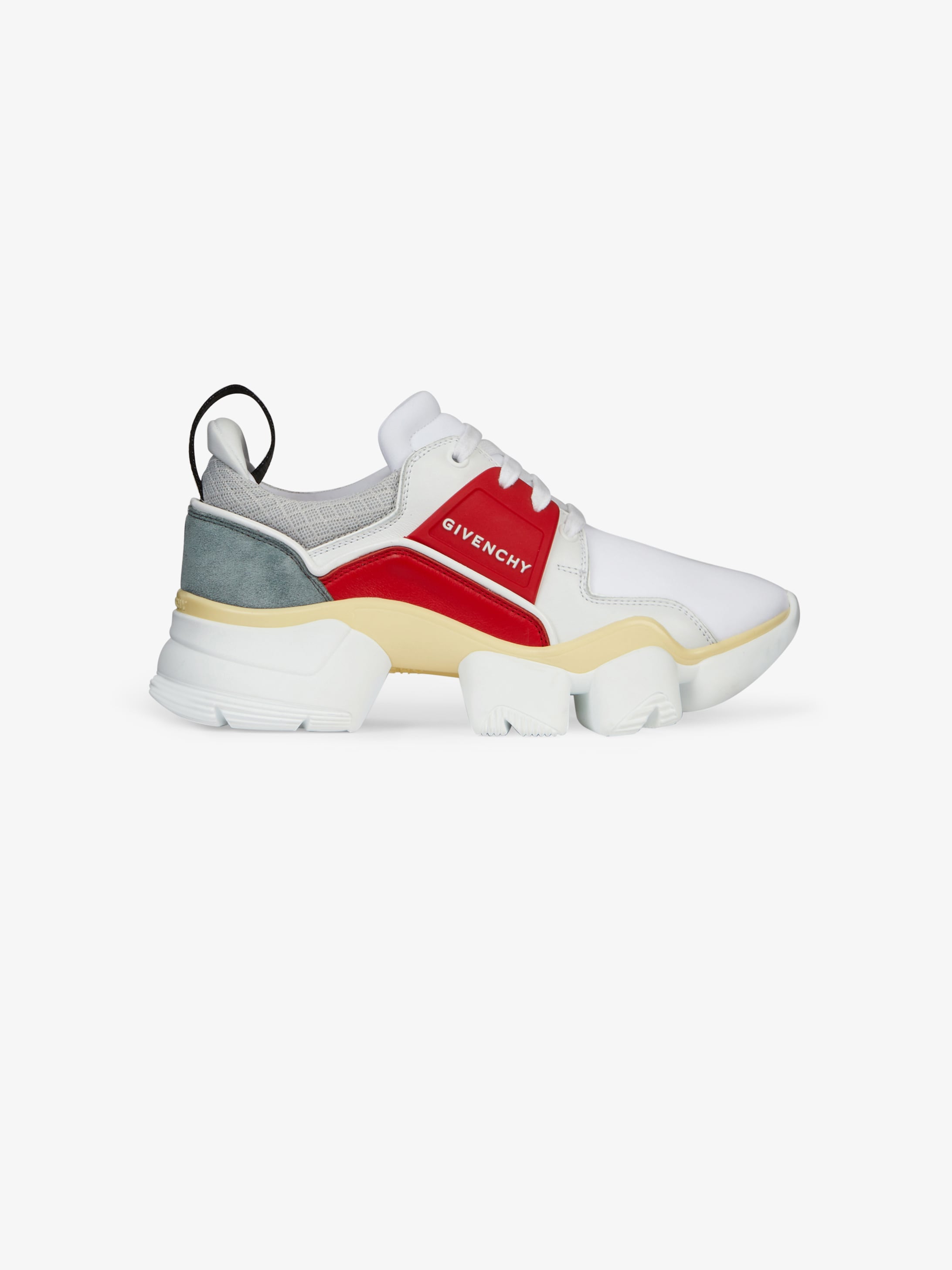 Jaw low-top sneakers in neoprene and leather