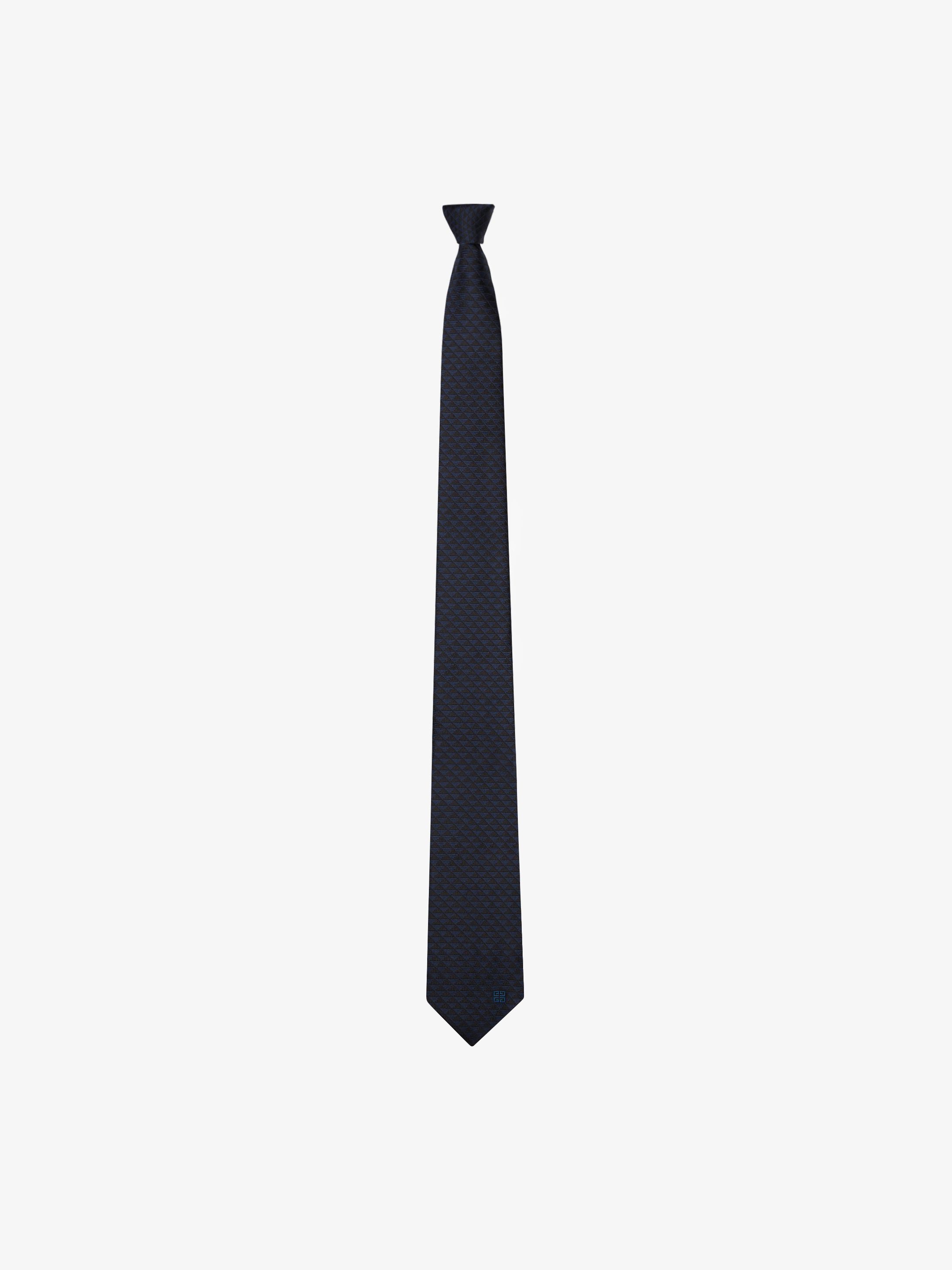 Silk jacquard tie