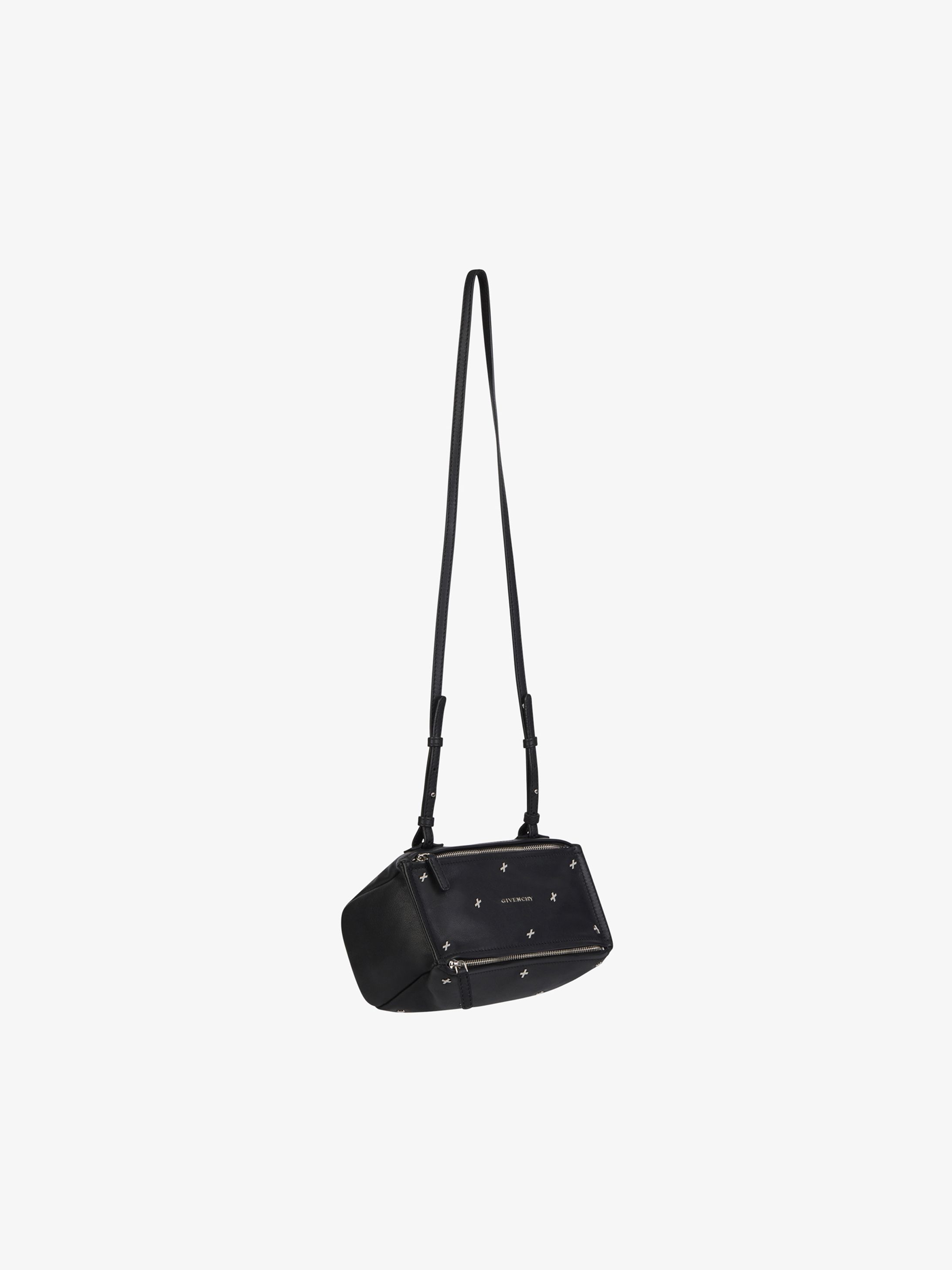 Metal crosses mini Pandora bag