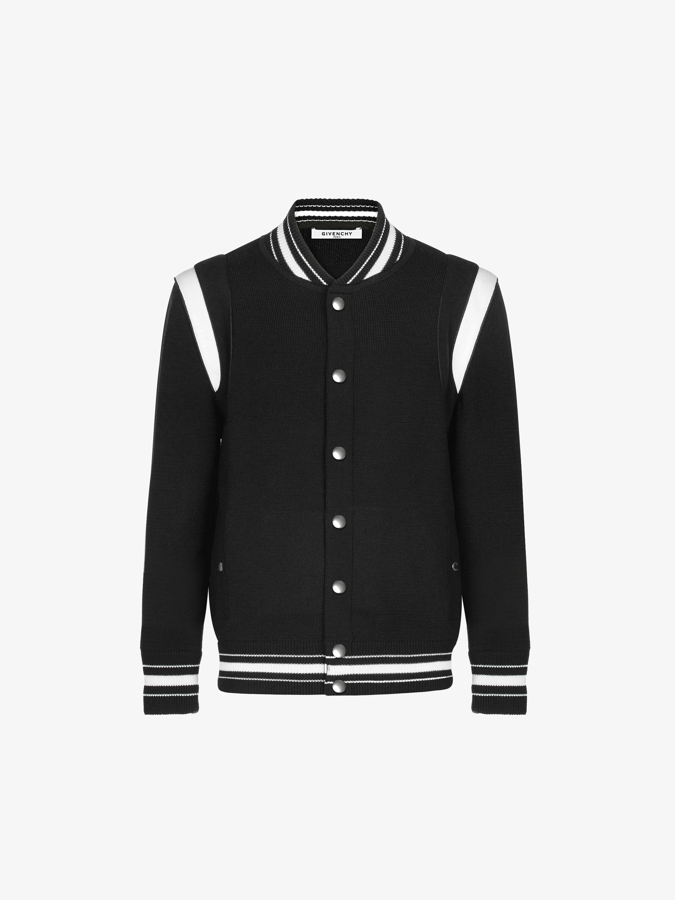 4G embroidered bomber jacket