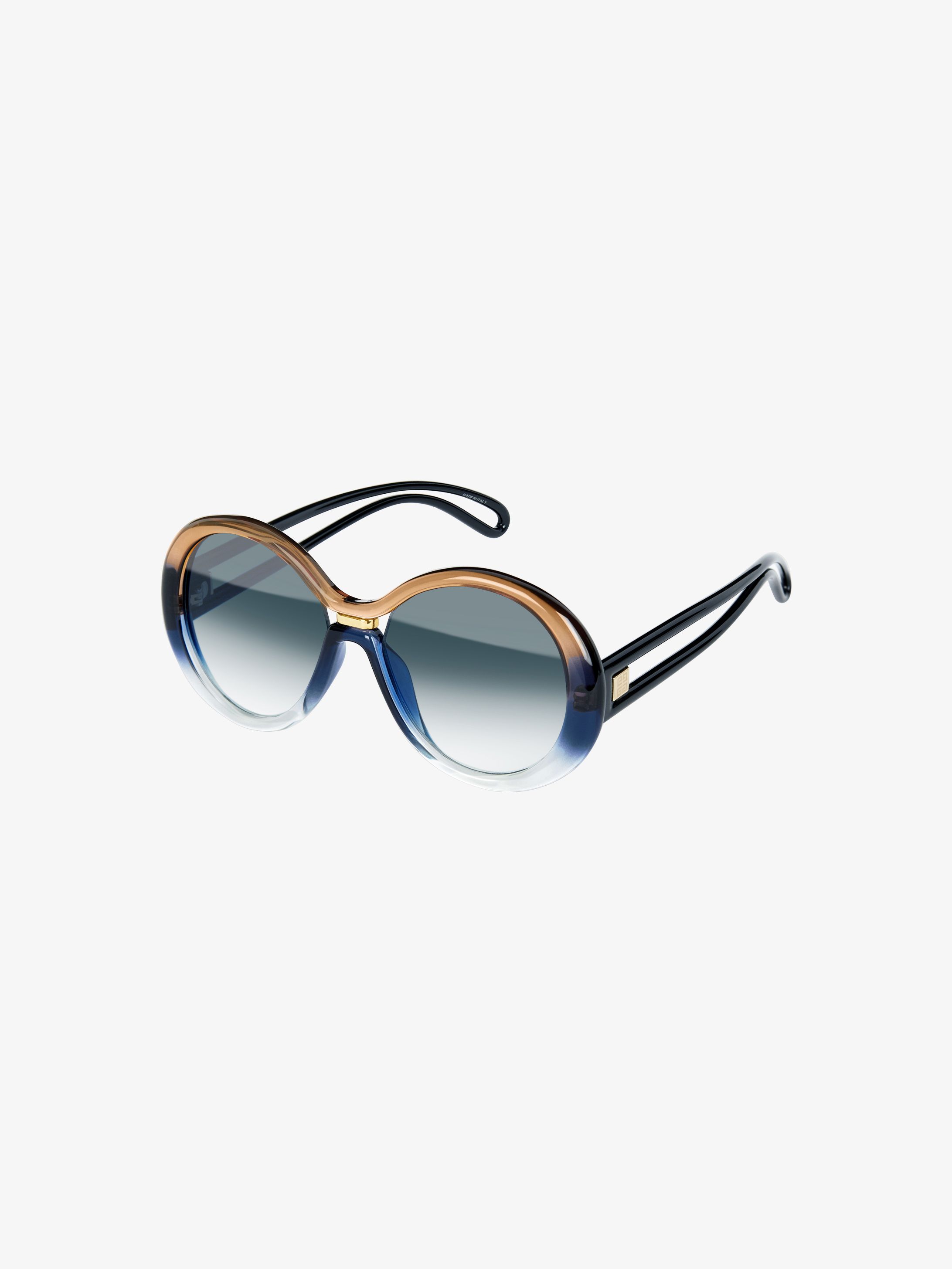 Round oversized sunglasses
