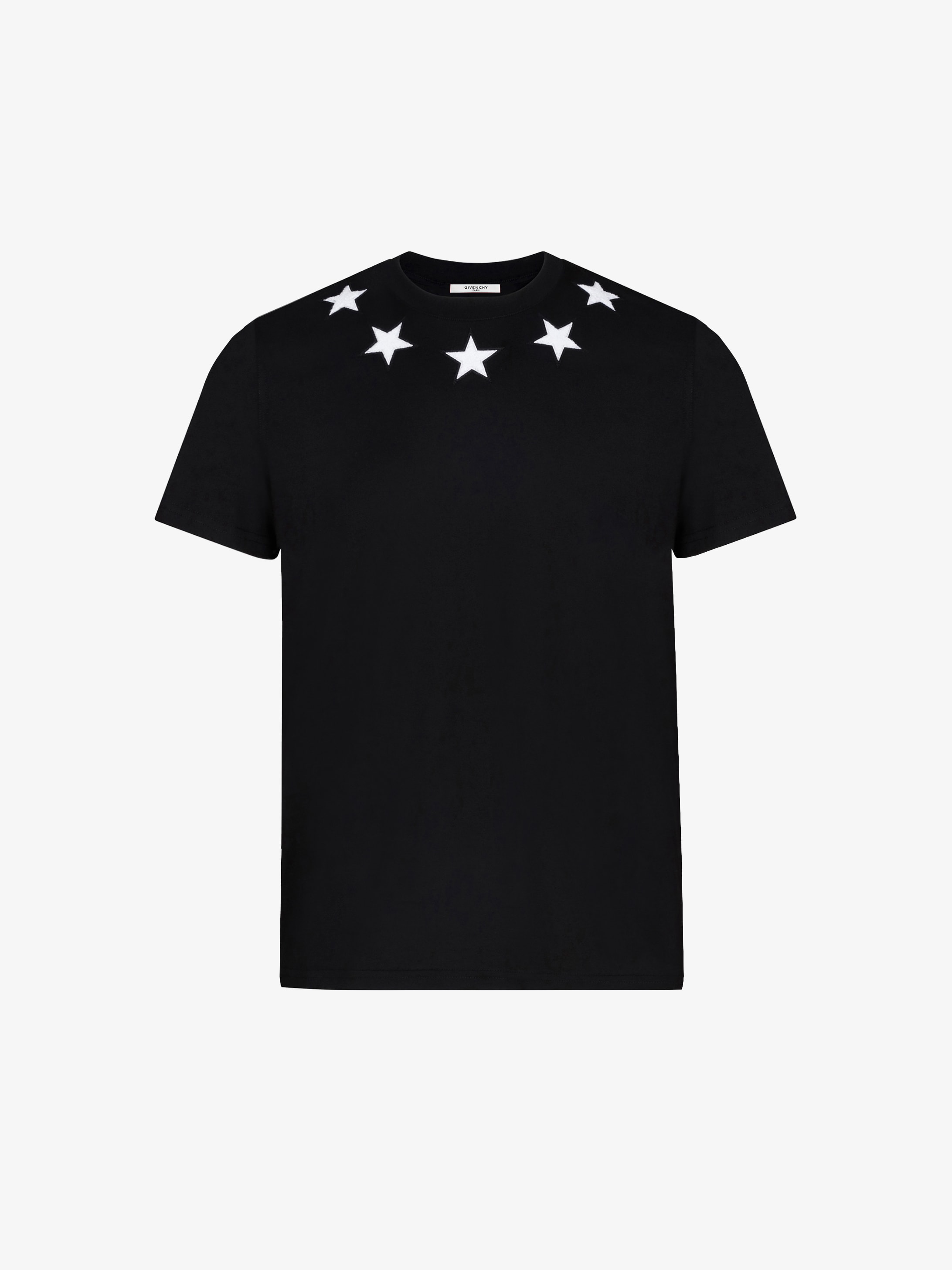 givenchy white star t shirt