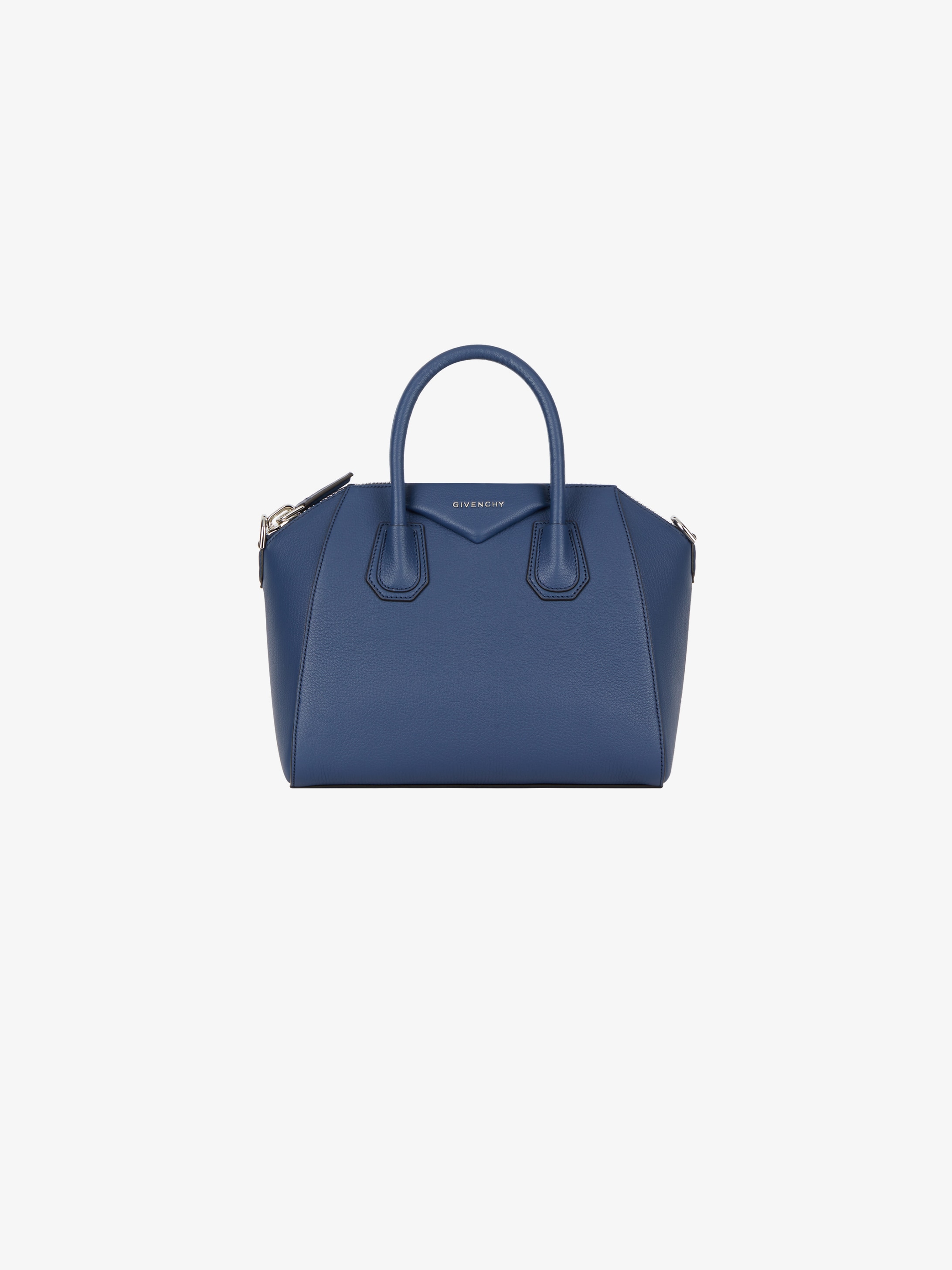 Small Antigona bag in grained leather
