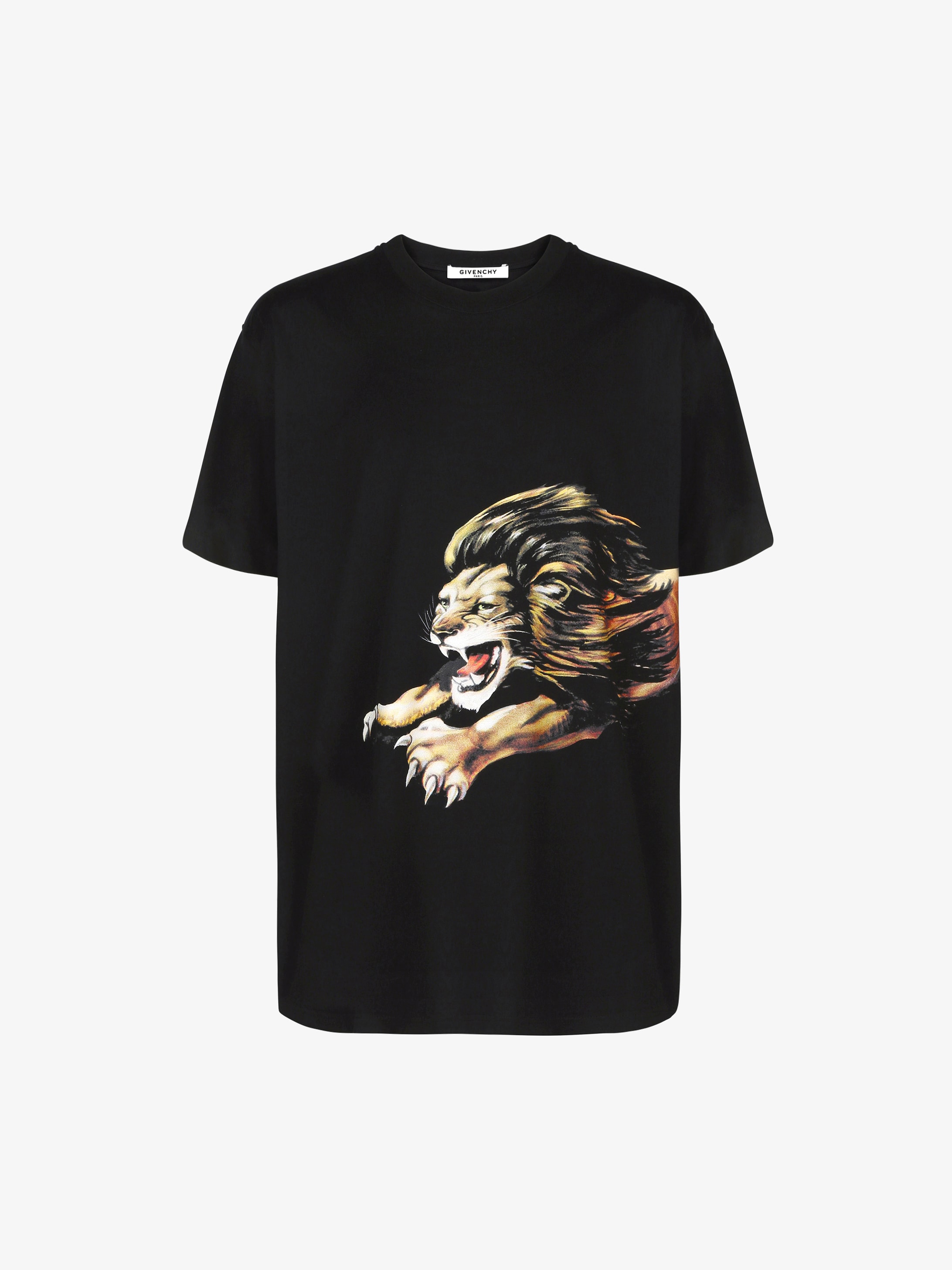 Leo printed oversized T-shirt | GIVENCHY Paris