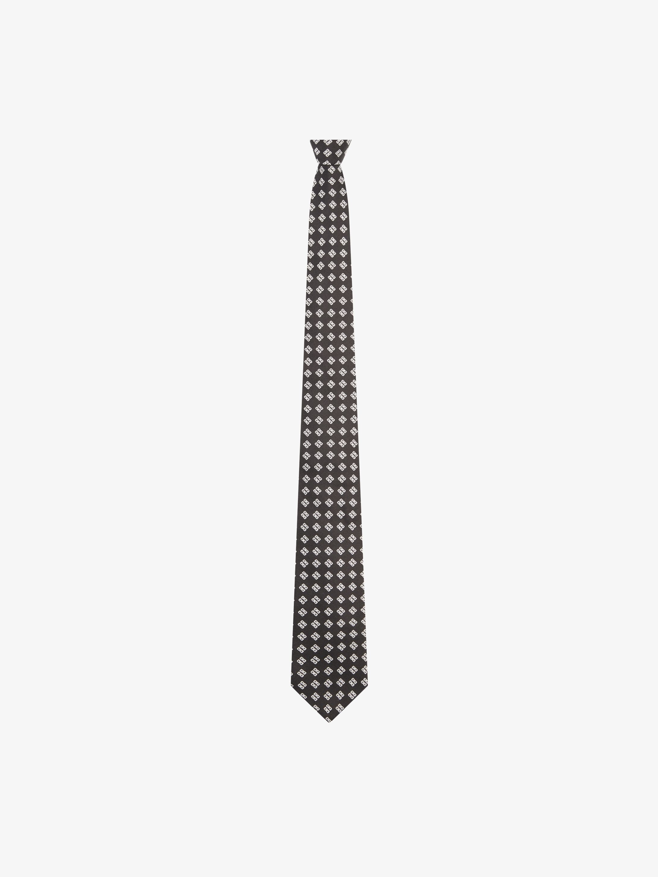 Givenchy Jacquard 4G aligned tie