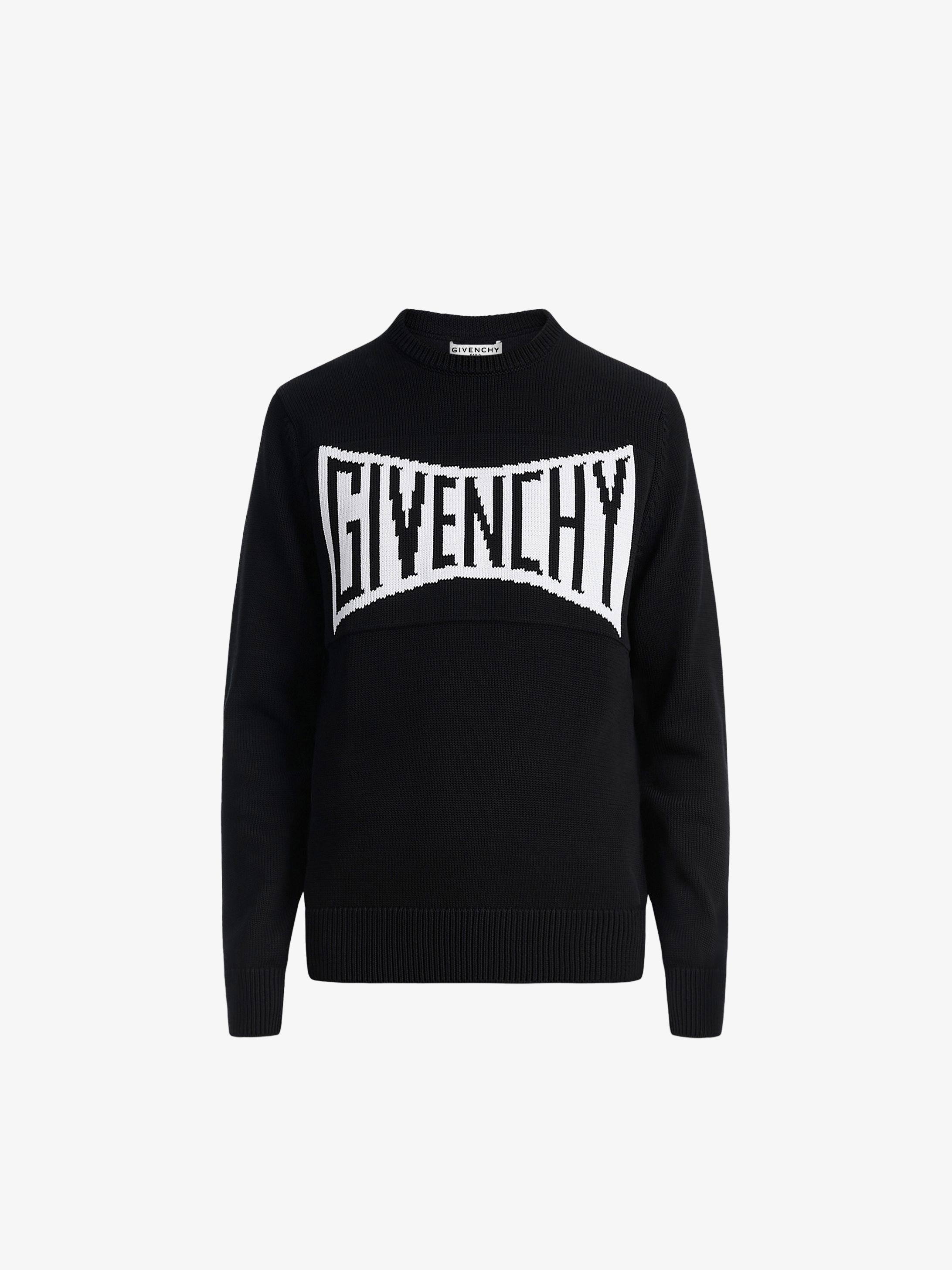 givenchy black and white sweater