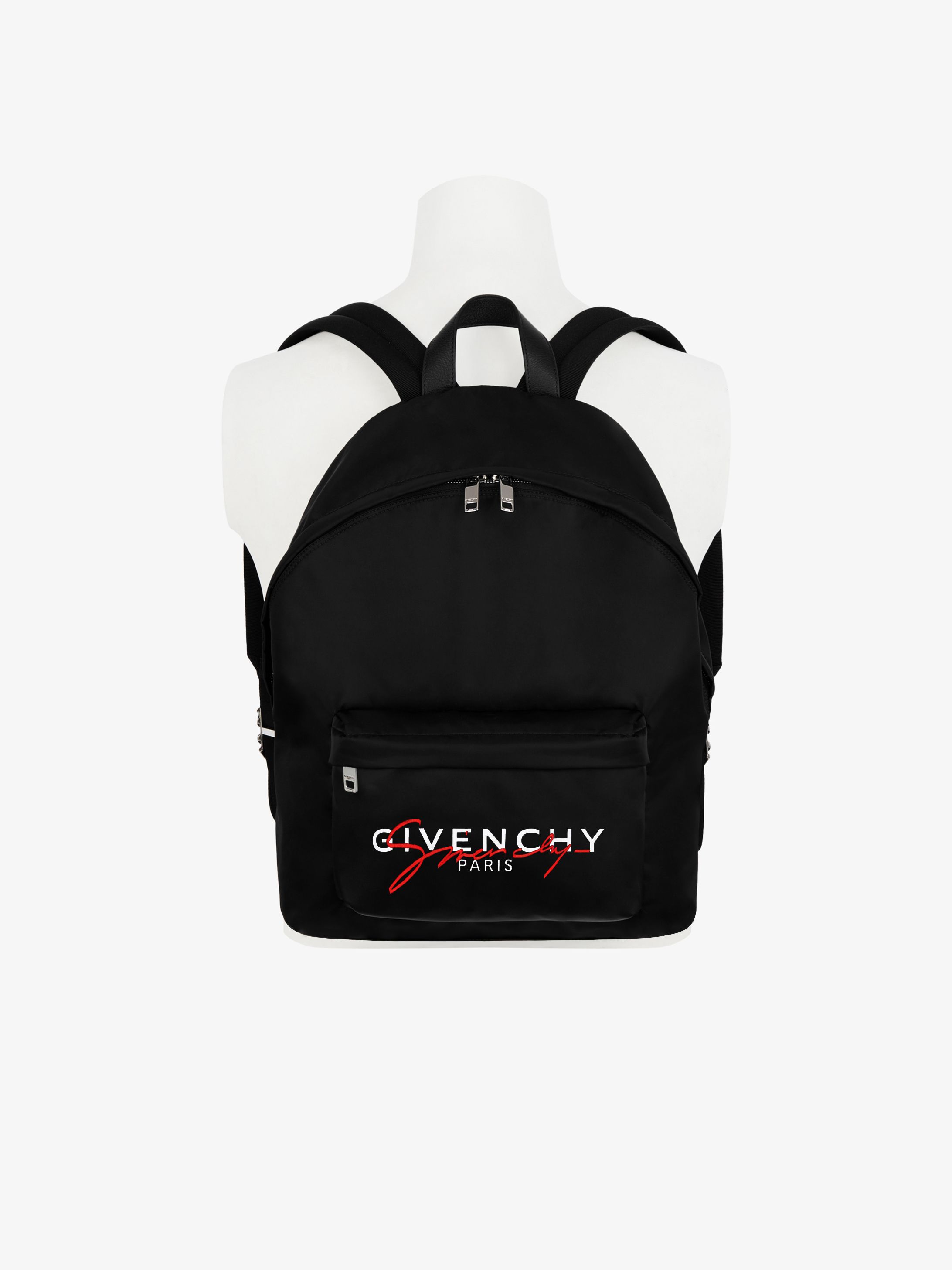 GIVENCHY embroidered backpack in nylon