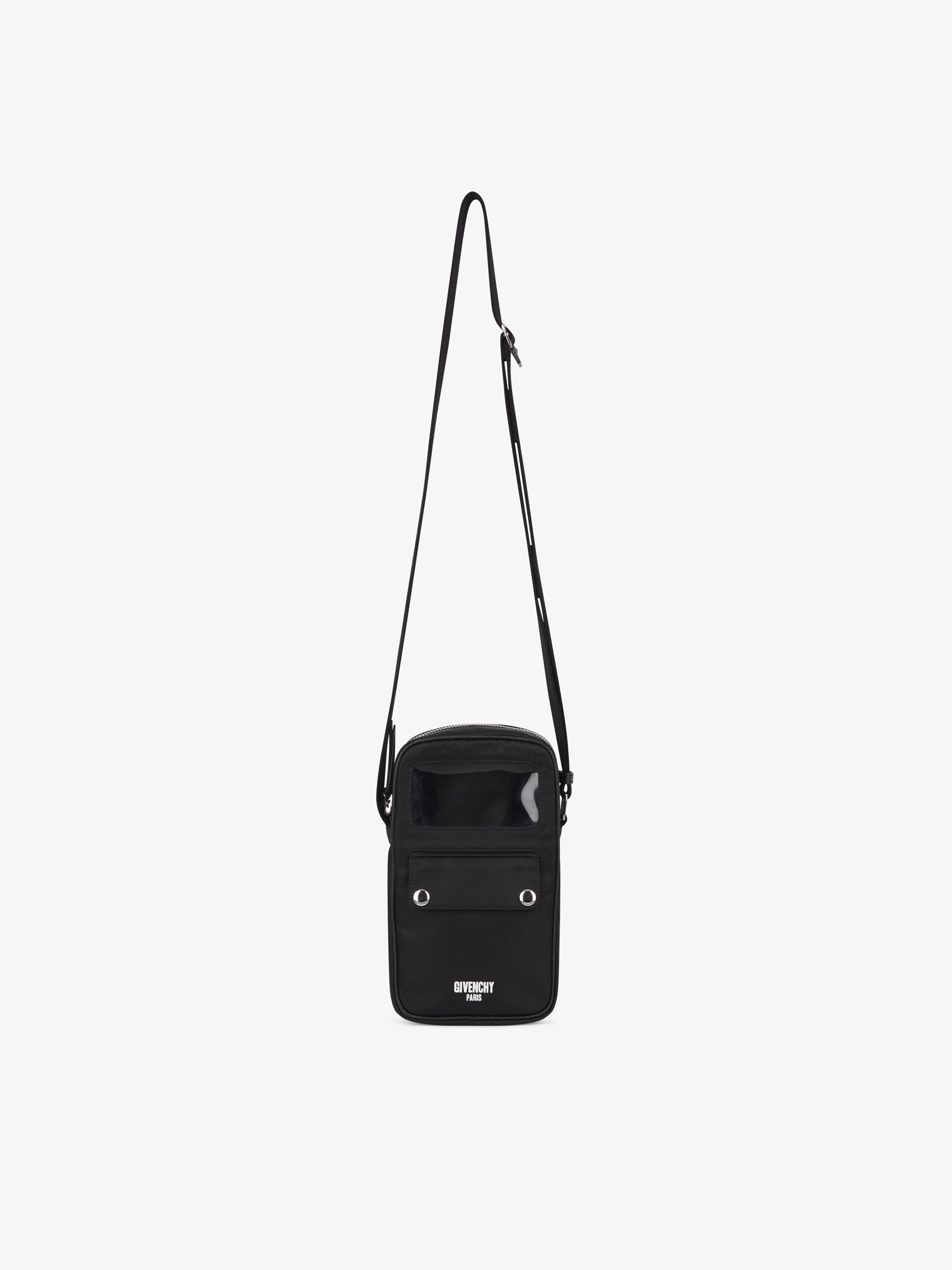 Givenchy Paris Printed Camera Bag In Nylon Givenchy Paris Camera Bag In Nylon