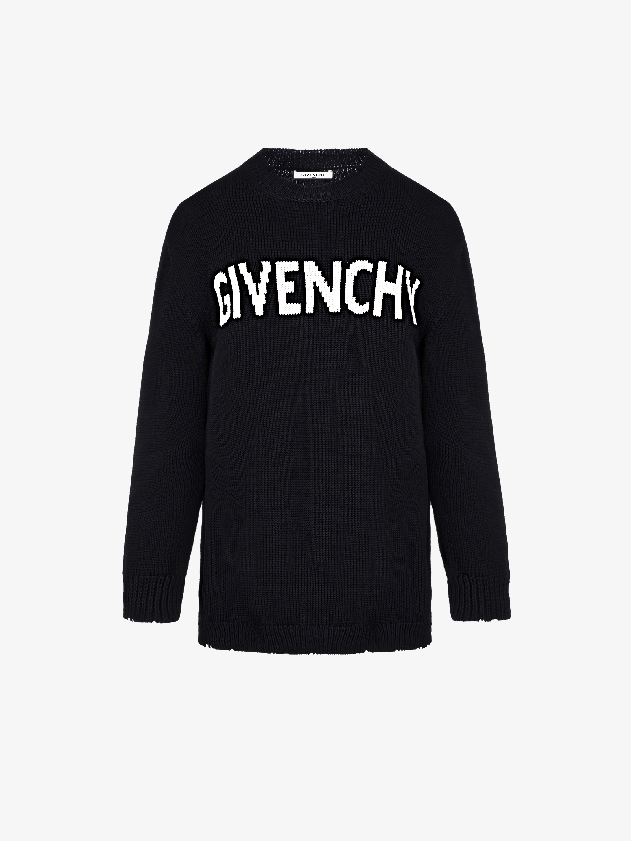 givenchy paris sweater black