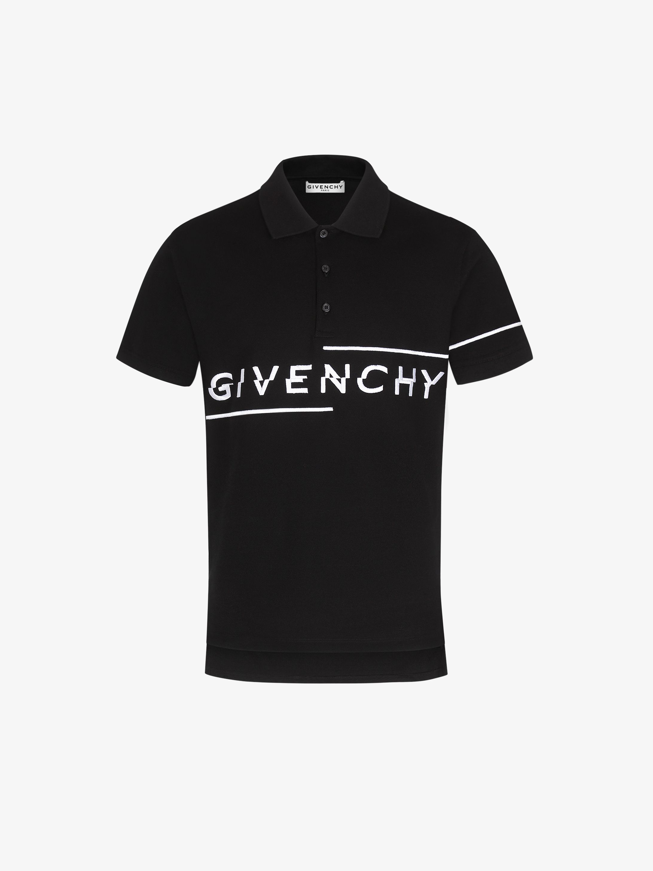 givenchy polo shirt black