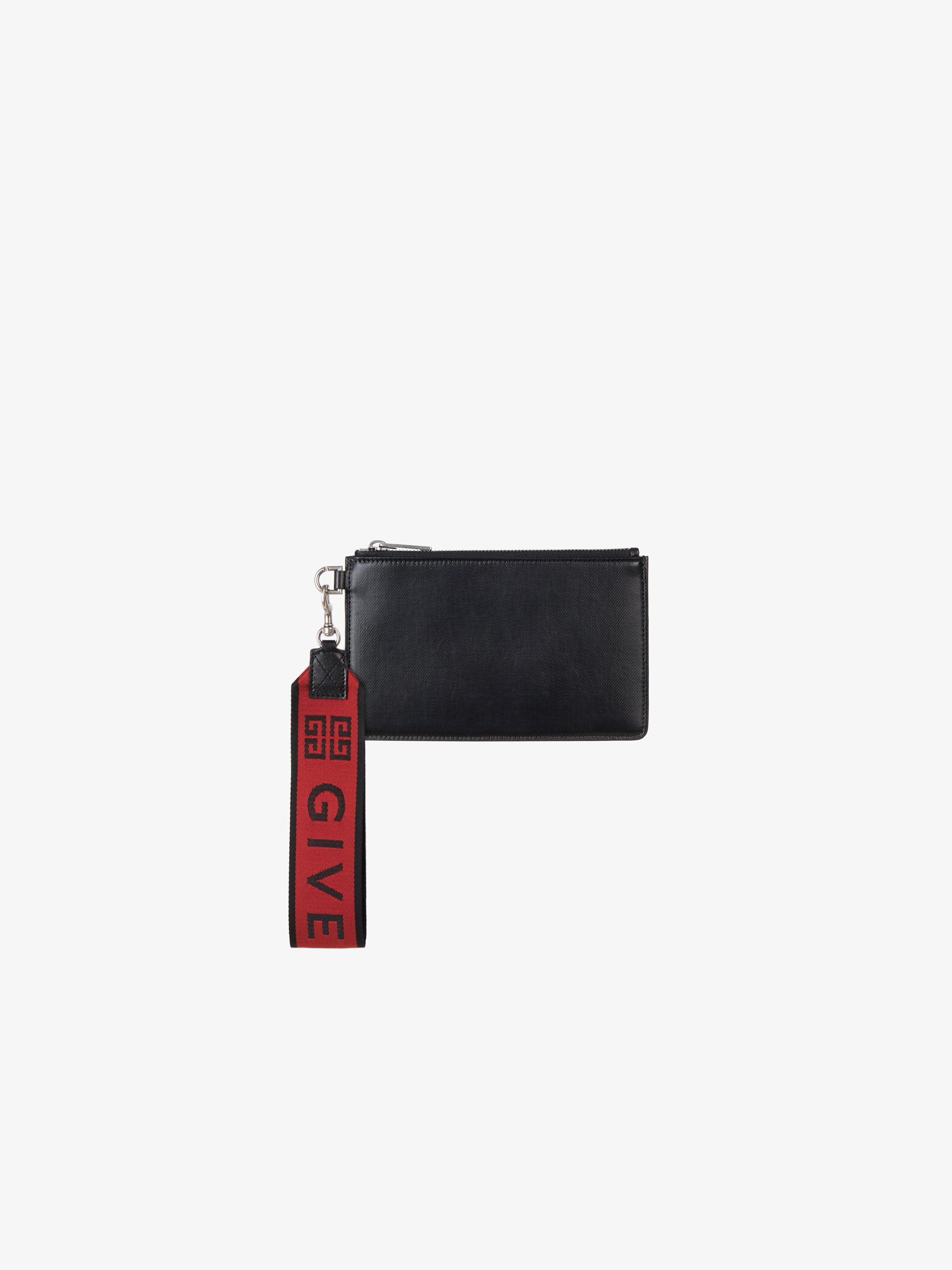 GIVENCHY 4G wrist strap mini pouch