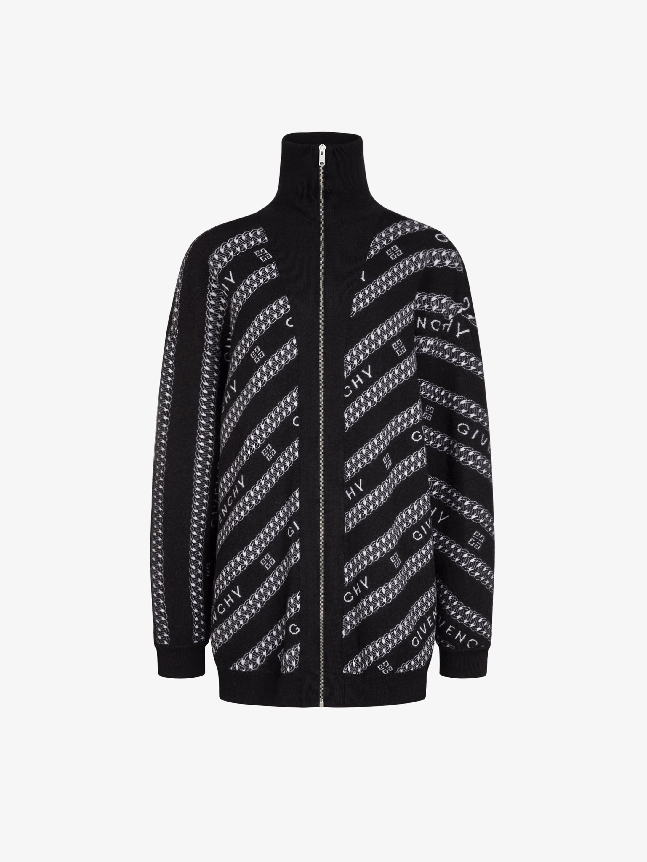 Cardigan en jacquard GIVENCHY Chaîne