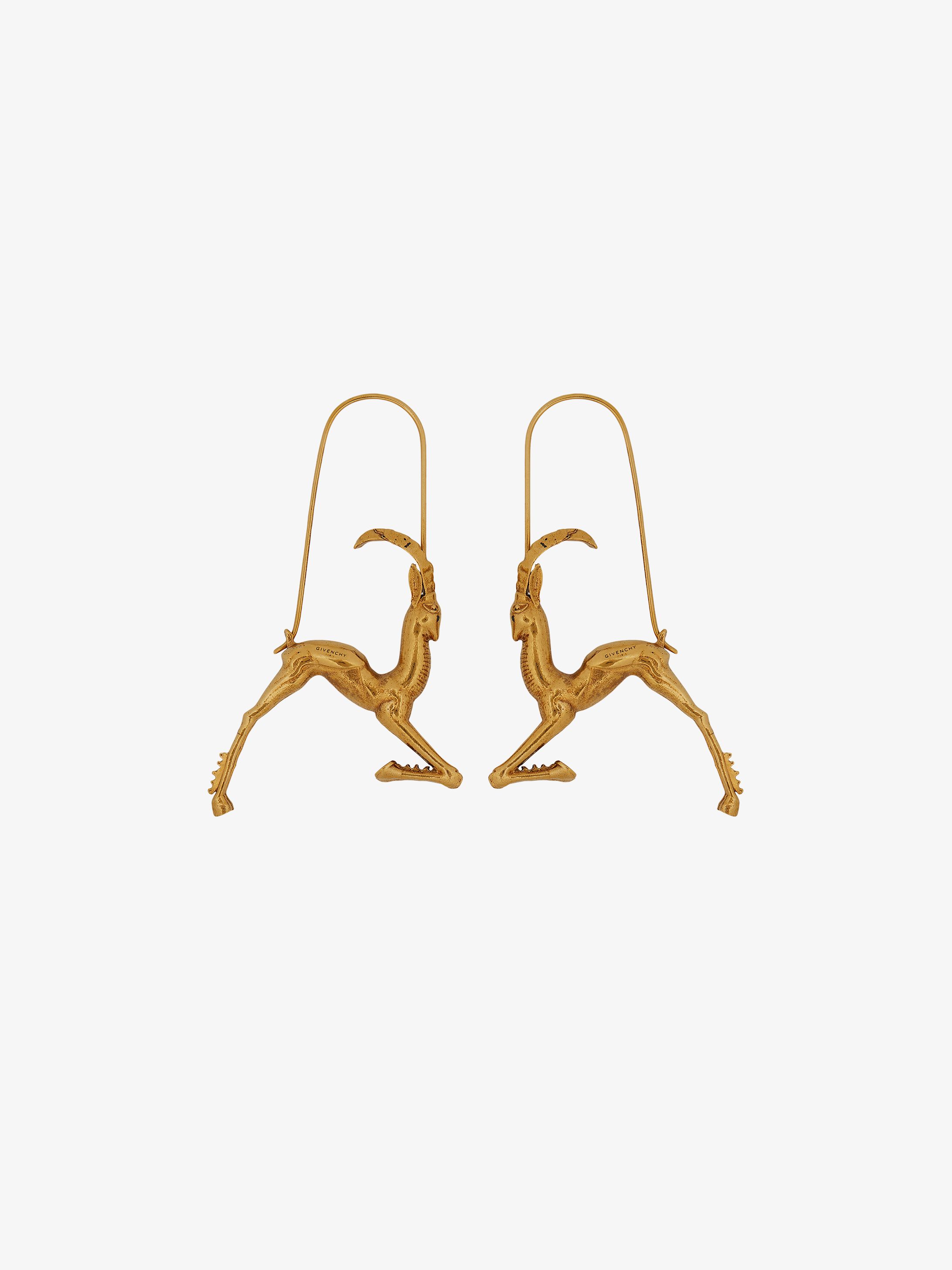 Boucles d'oreilles zodiaque Capricorne