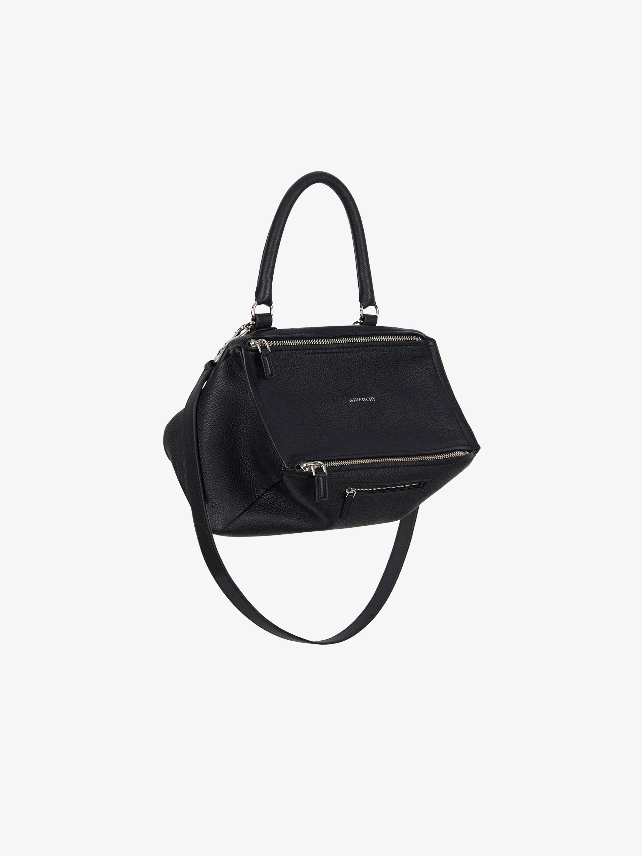 Medium Pandora bag in grained leather