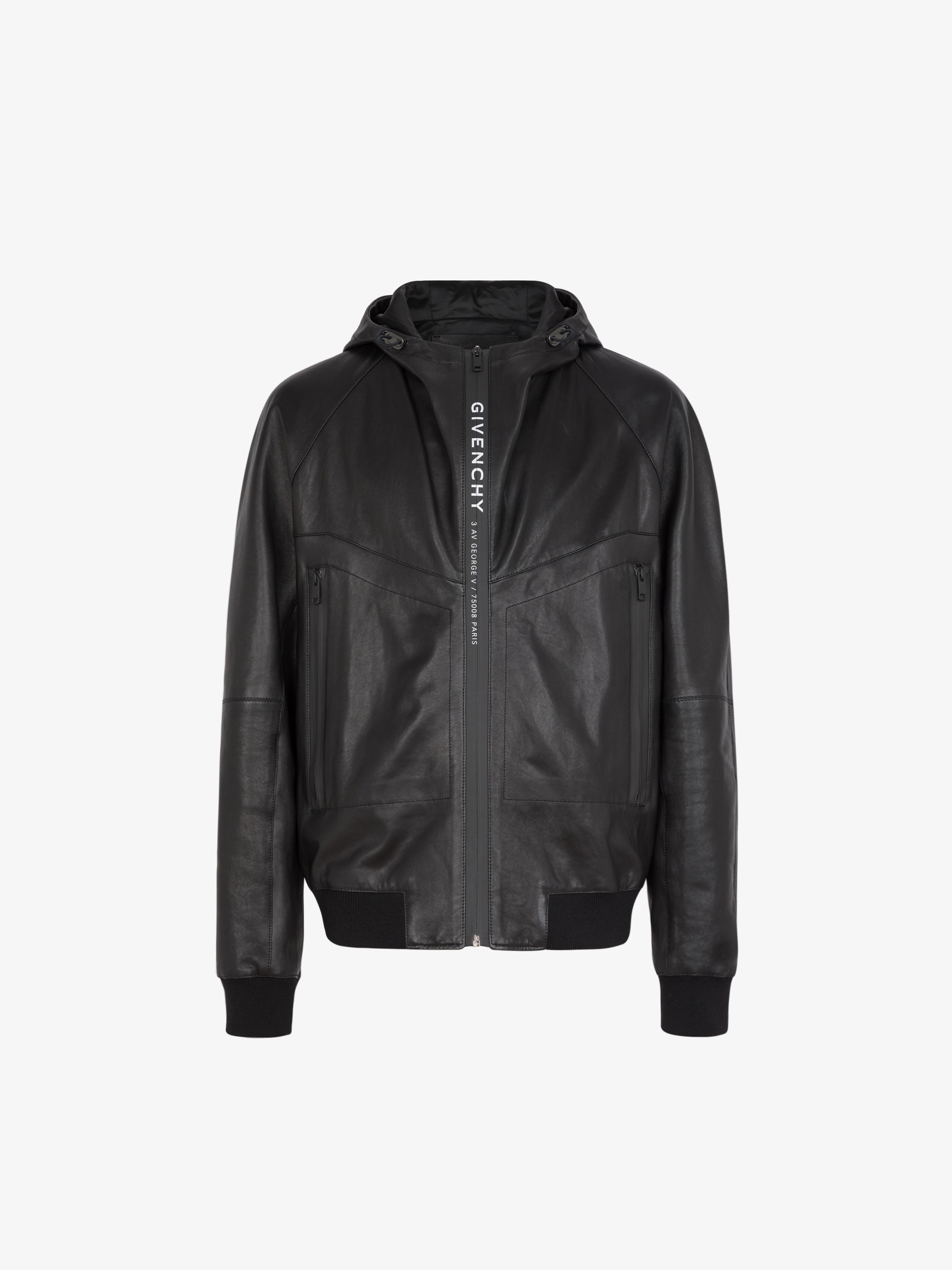 Windbreaker with GIVENCHY ADRESS leather band