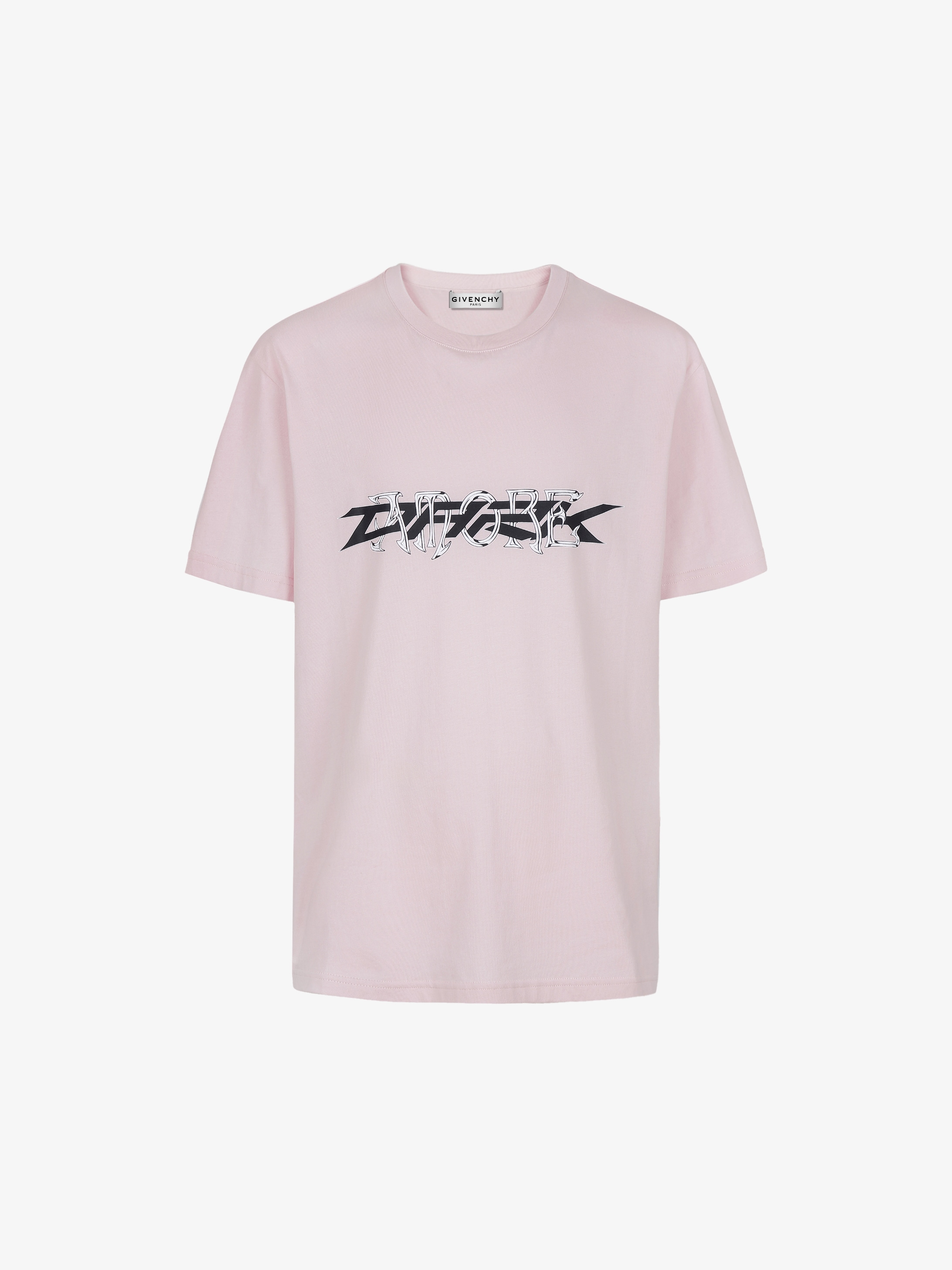 Calligraphic printed t-shirt