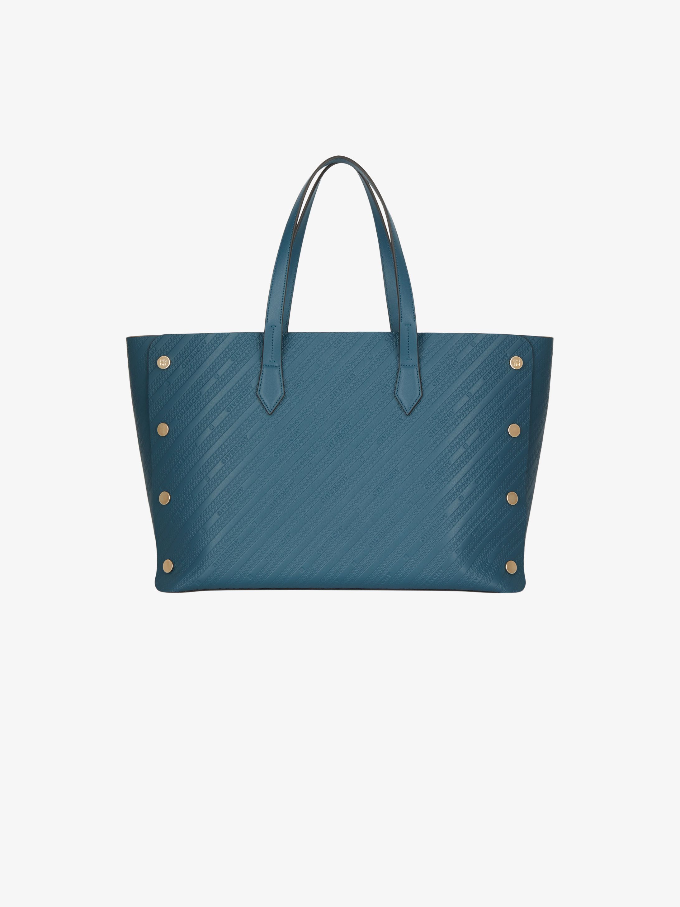 Medium Bond shopper in GIVENCHY chain embossed leather